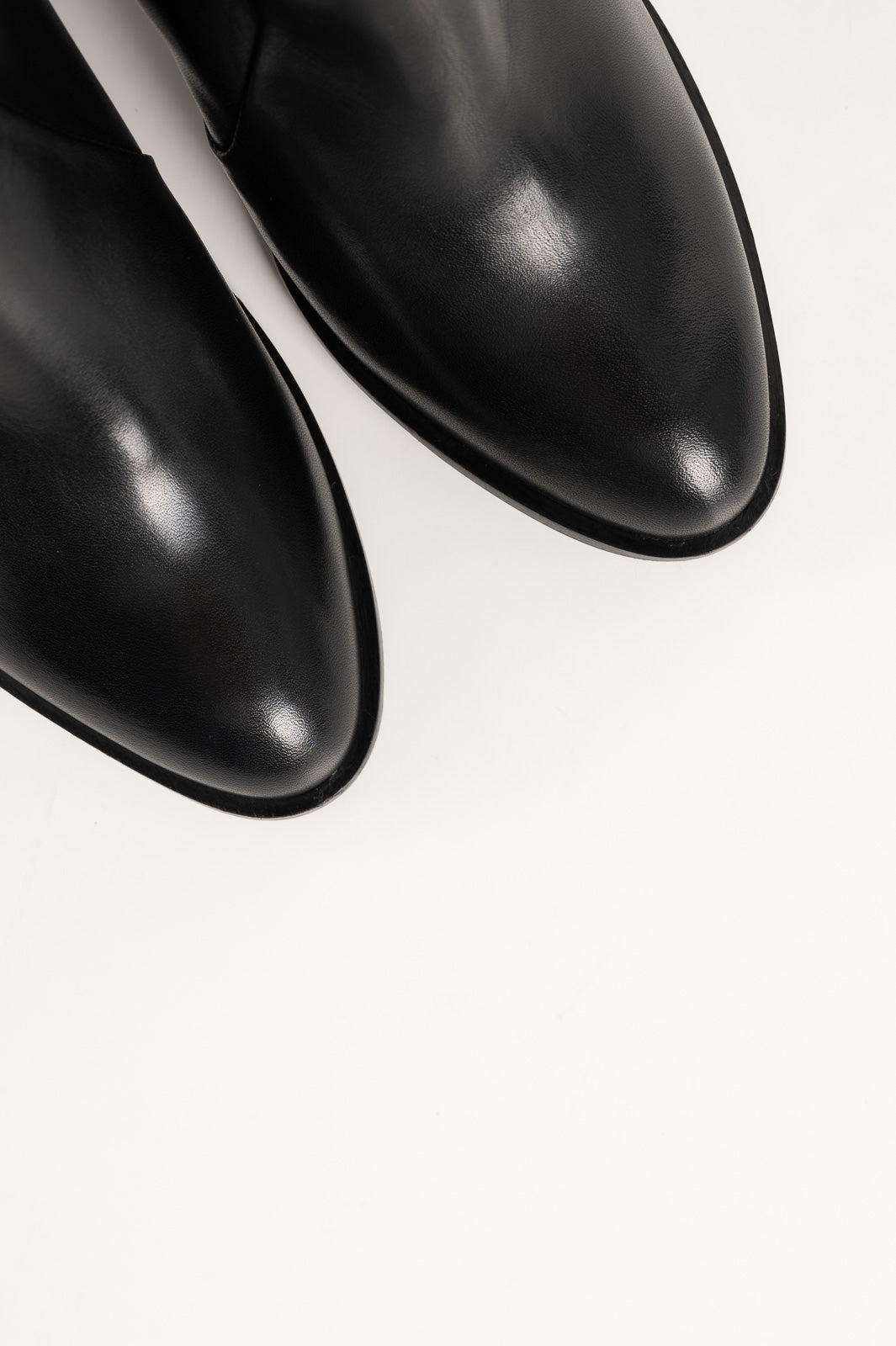Signature High Boot Viona 8cm | Black Calf Leather