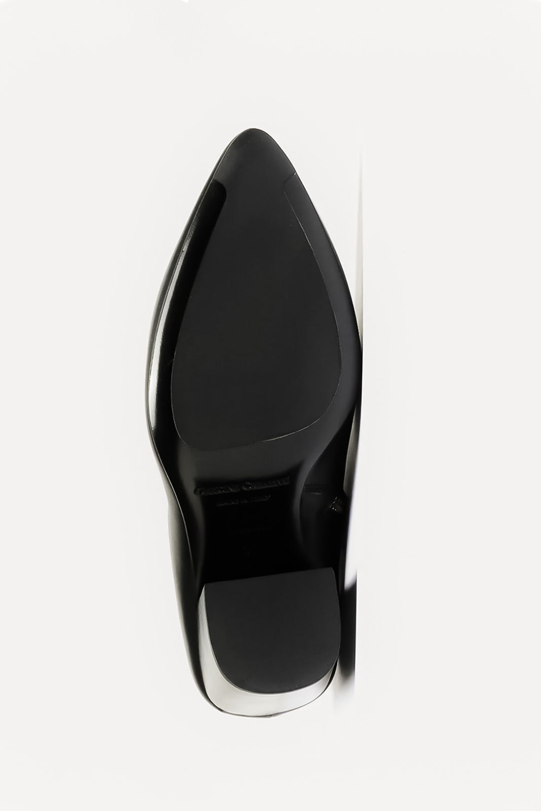 Heeled Ankle Boot Sevre | Black Nappa Leather