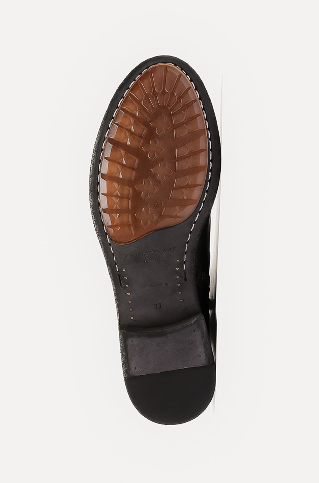 Zip-Stretch Boot Lison | Ebano Washed Buffalo Leather