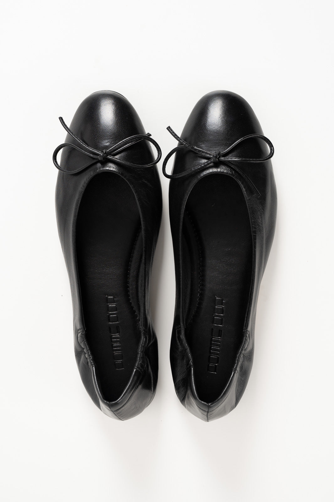 Ballet Flat Giorgia Black Nappa Leather - Main Image