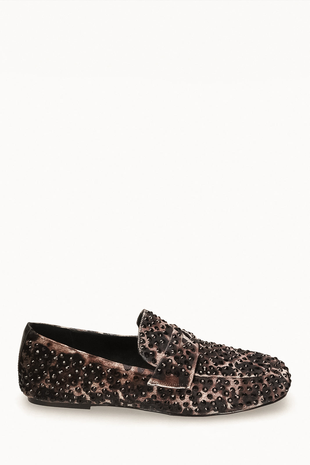 Crystal Loafer Vanity | Leopard Strass