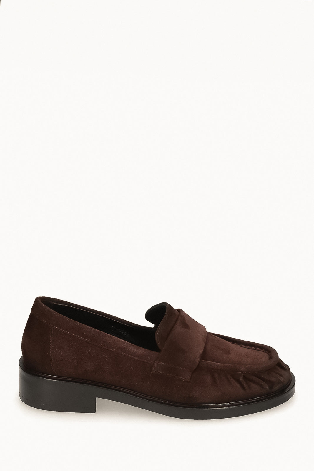 Scrunch Loafer Romy | Rich Brown Suede
