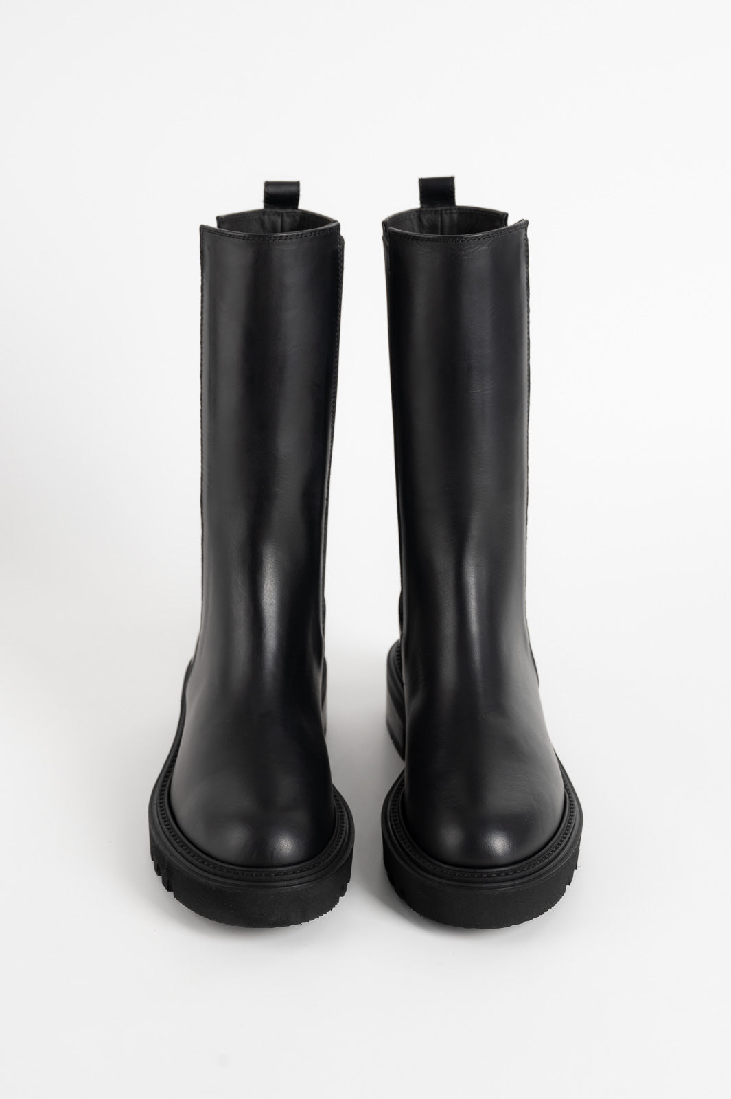 Stretch Boot Malibu | Noble Black Calf Leather