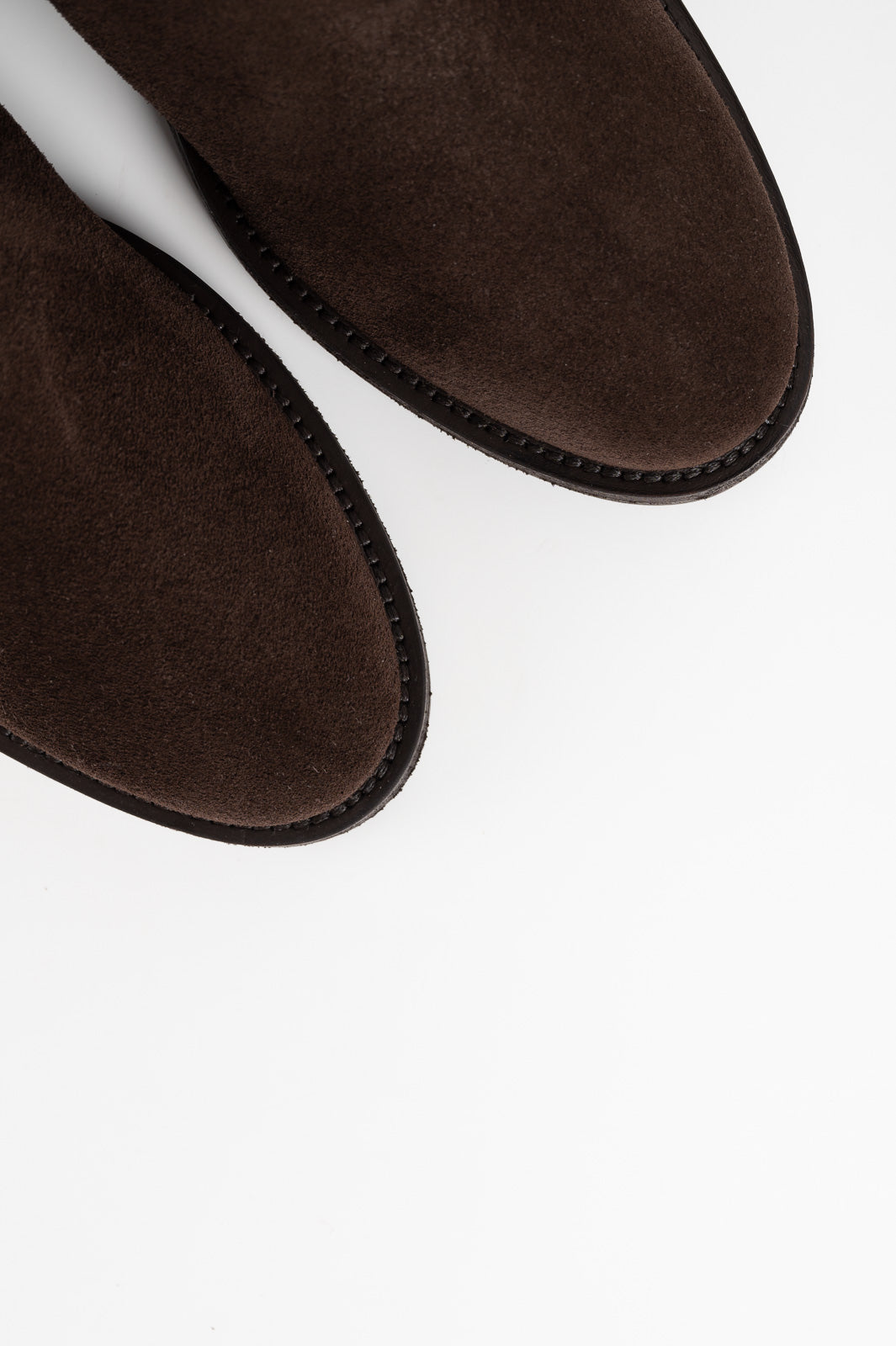 High Boot Siona 5cm Wedge | Cacao Brown Suede
