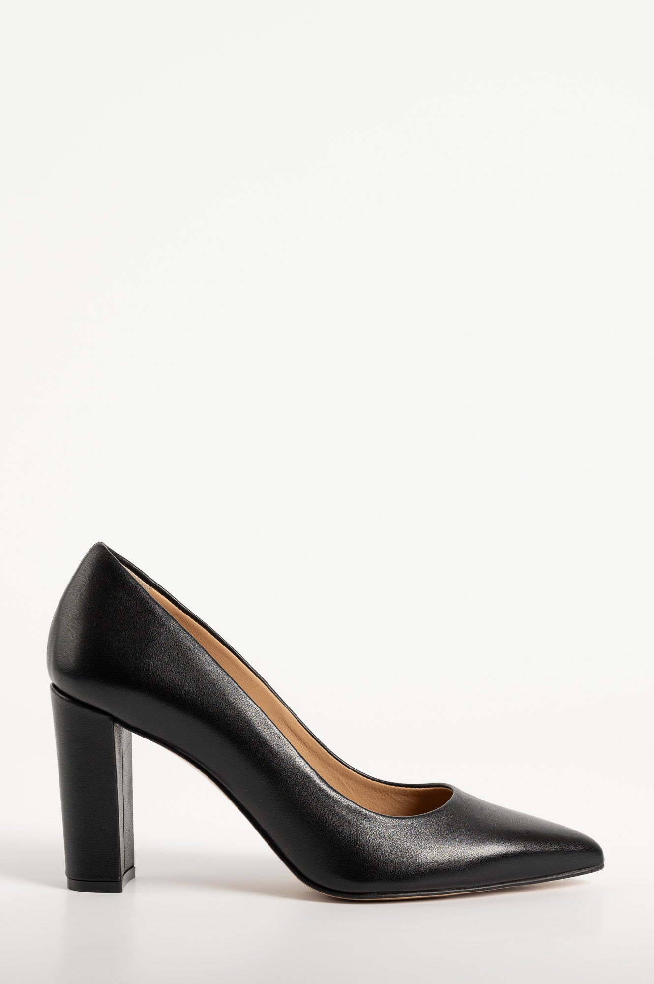 Classic Pump 120 | Black Nappa Leather 8cm