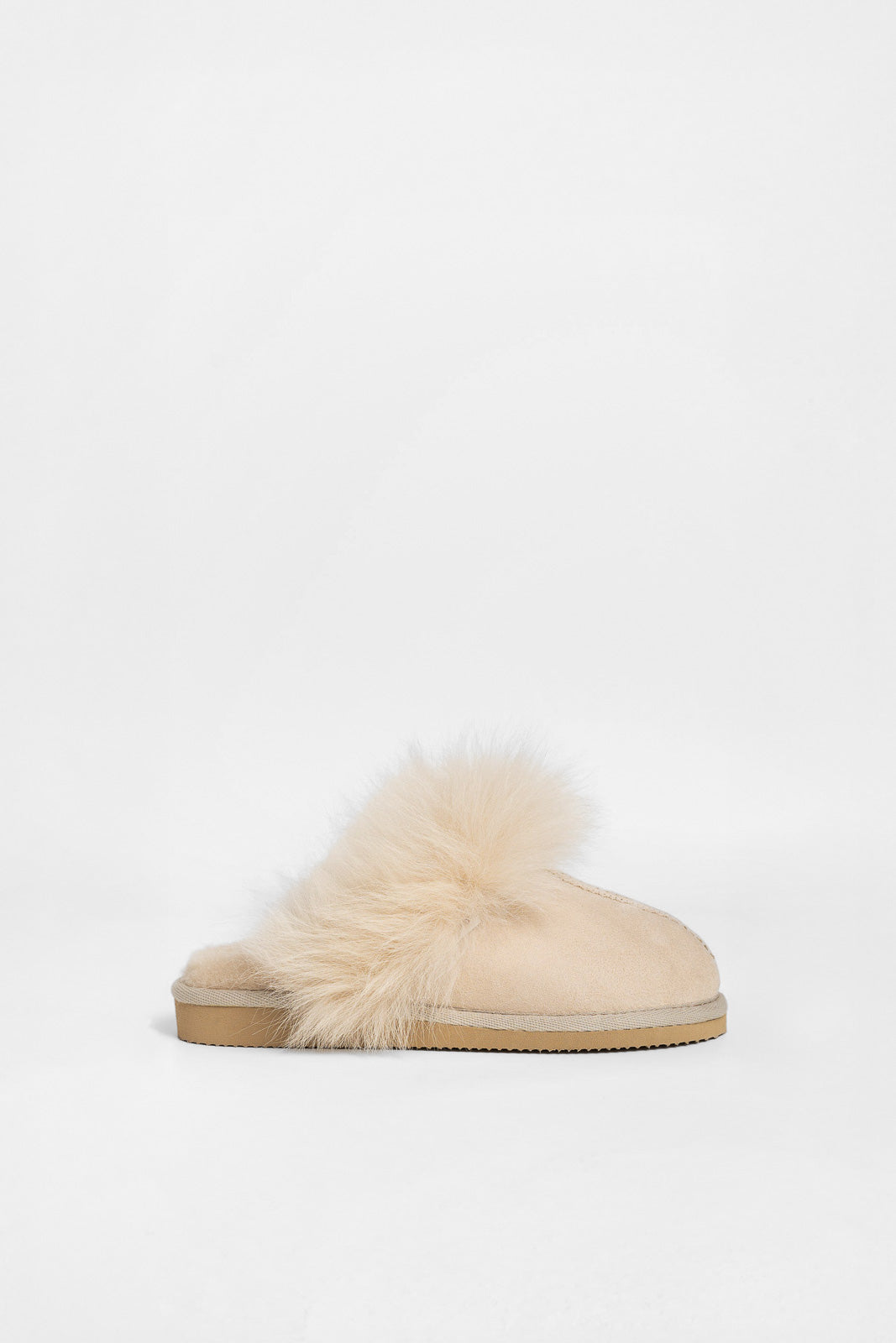 Slipper Evelina | Beige Shearling