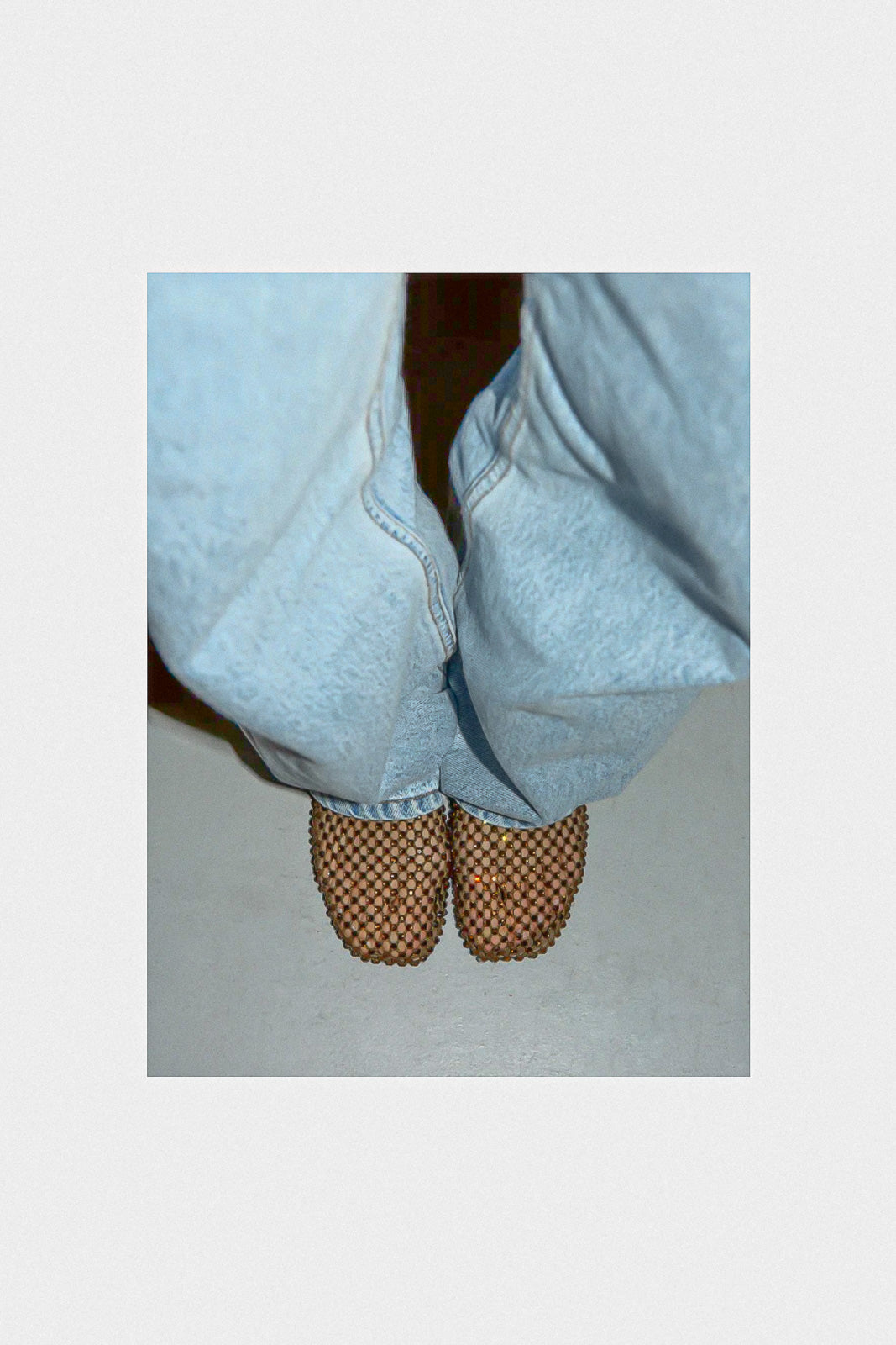 Crystal Flat Bijoux | Copper Crystal-Embellished