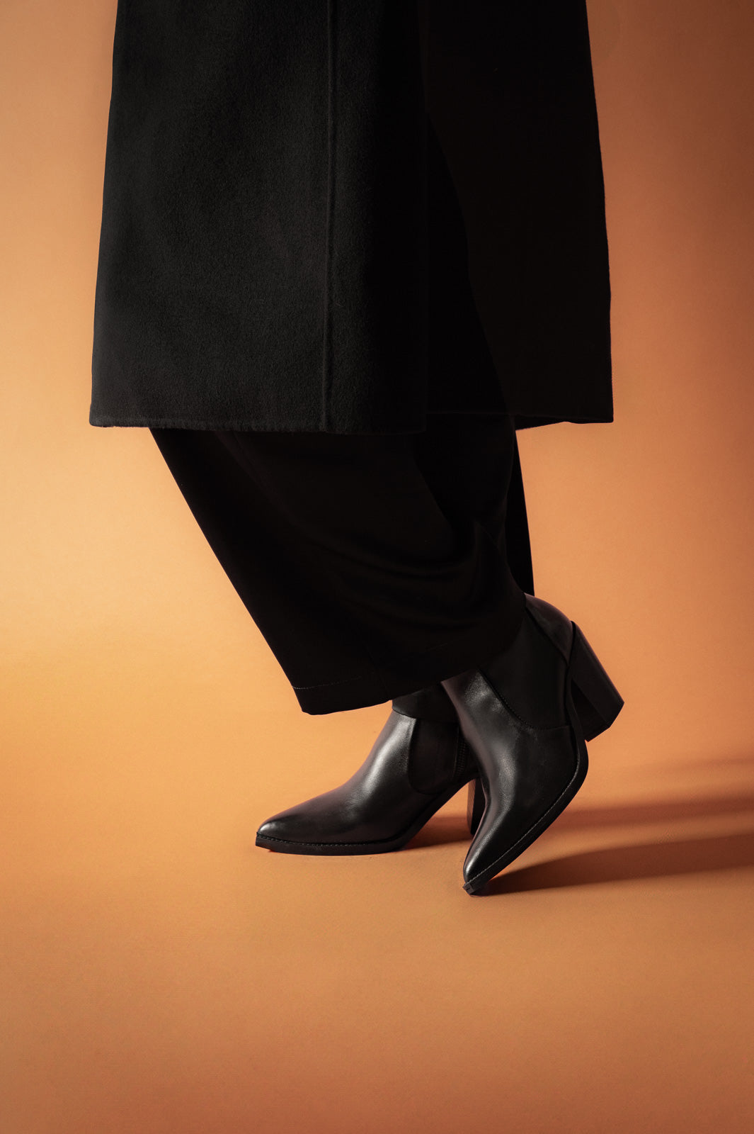 Ankle Boot Mirage | Black Tequila Leather