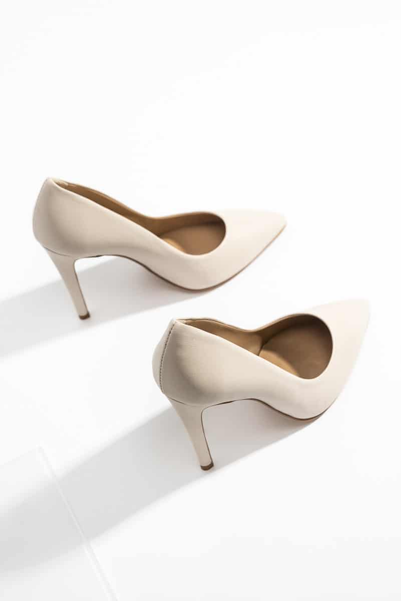 Classic Pump Stiletto 10cm | Off-White Nappa Leather