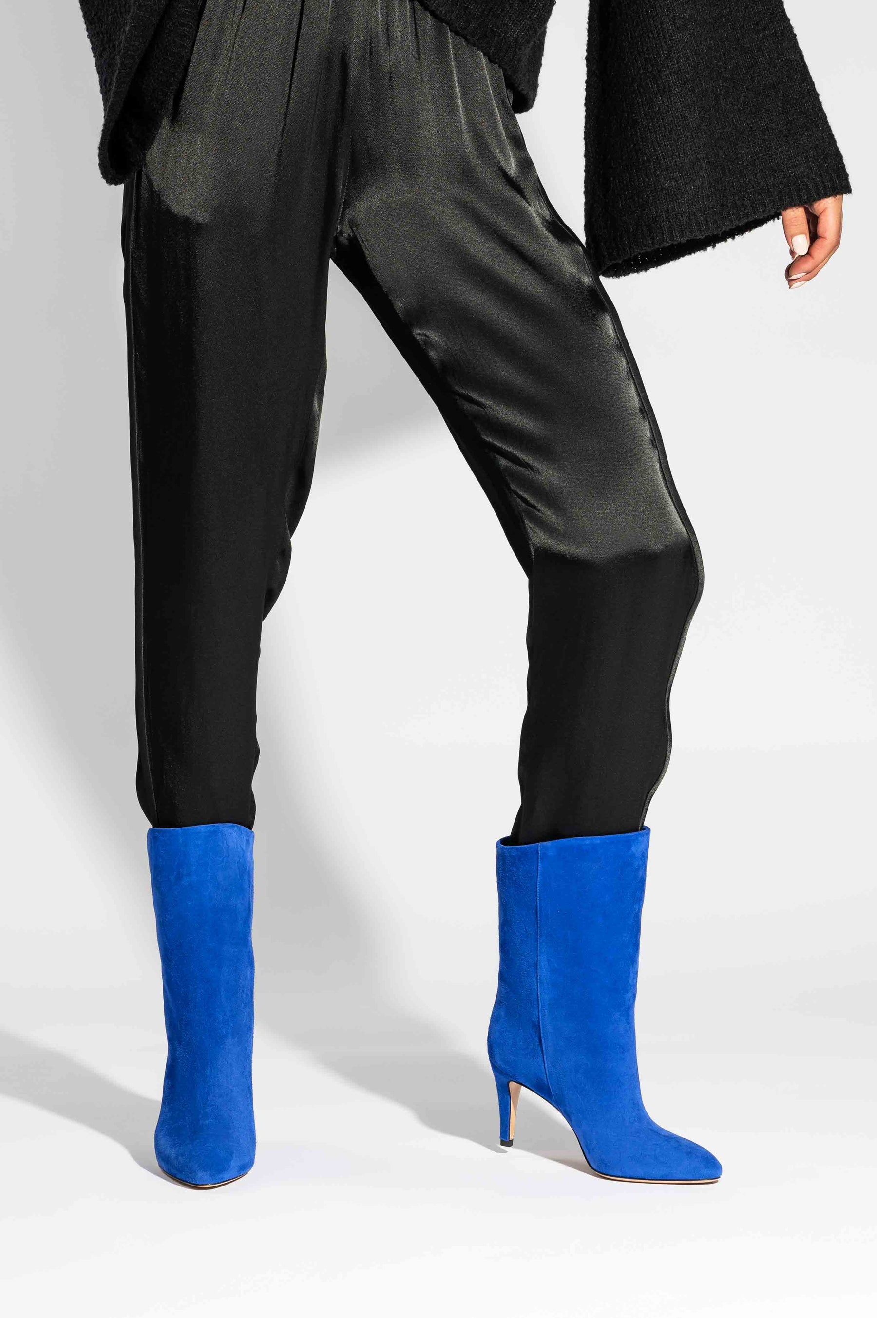 Ankle Boot Sasha | Electric Blue Suede
