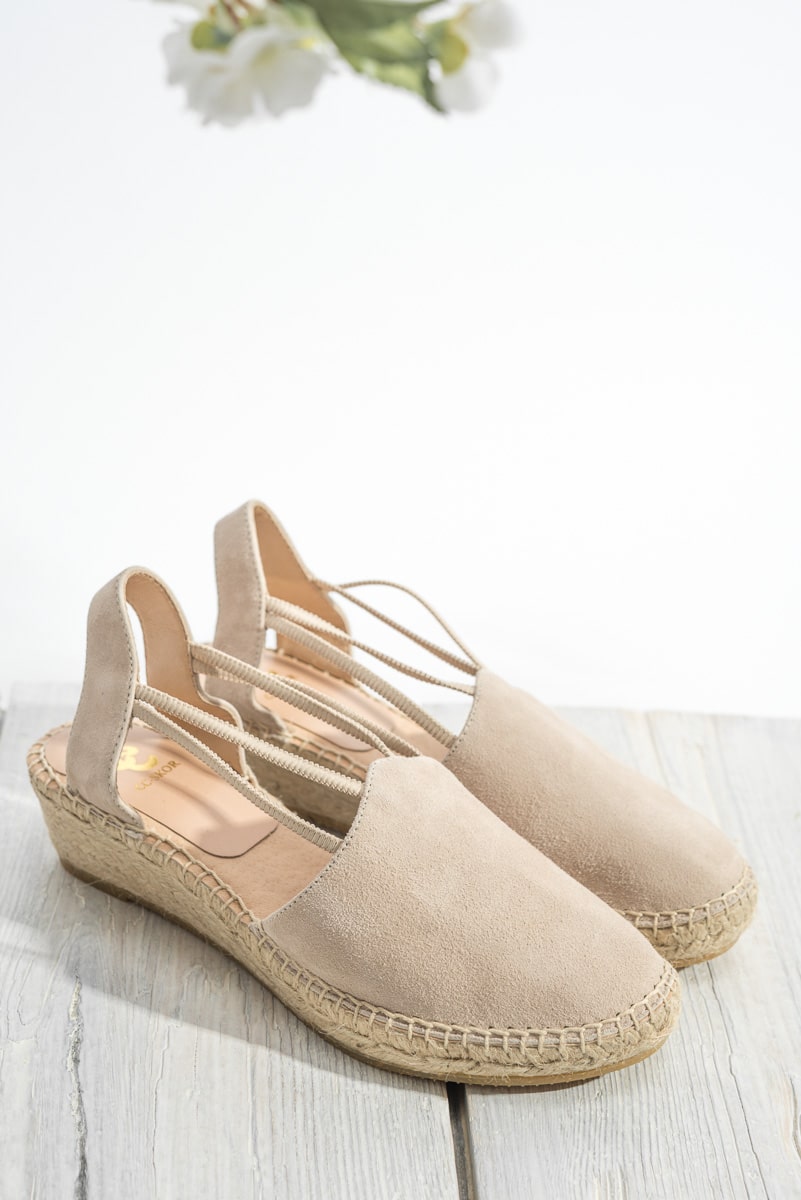 Espadrille Rovinj | Beige Suede
