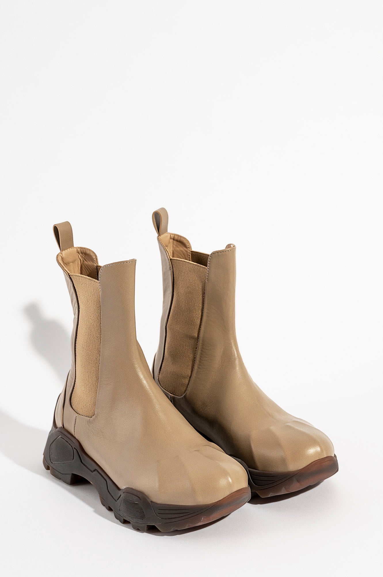 Chelsea Boot Kimb | Beige Calf Leather