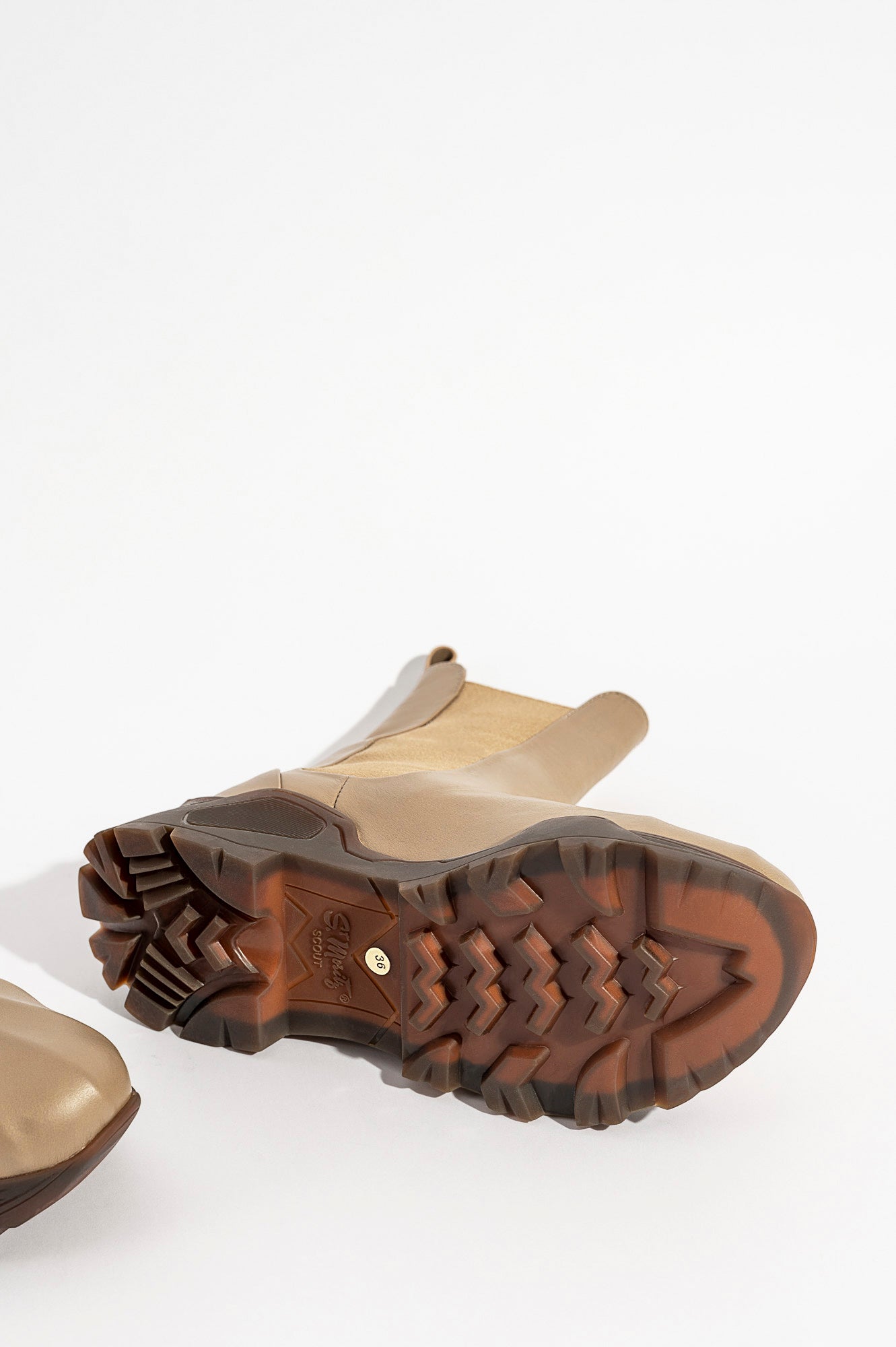 Chelsea Boot Kimb | Beige Calf Leather