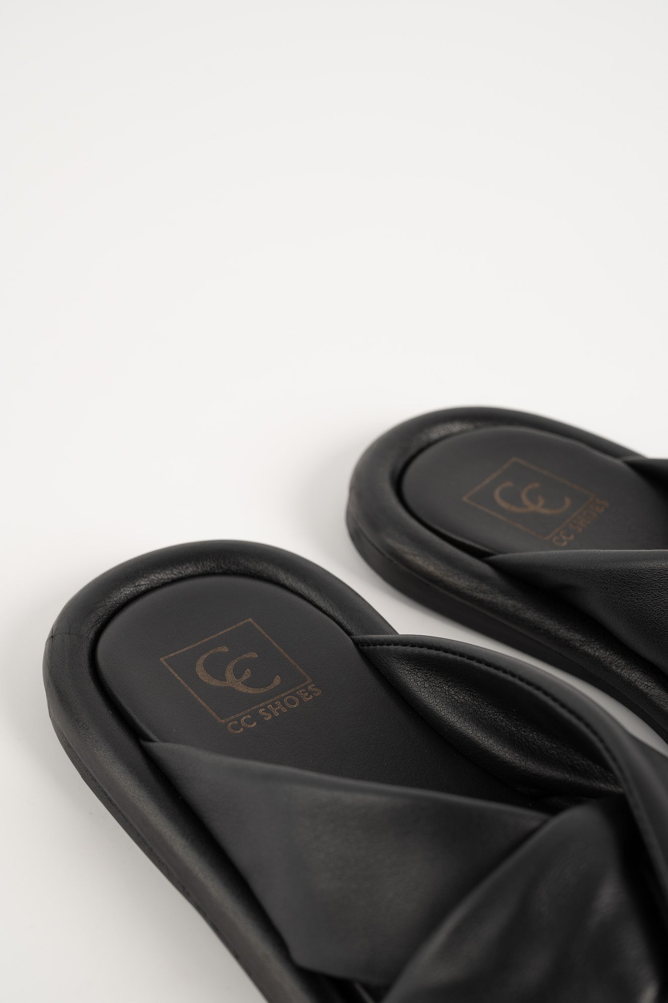 Sandal Terenzia | Black Nappa Leather