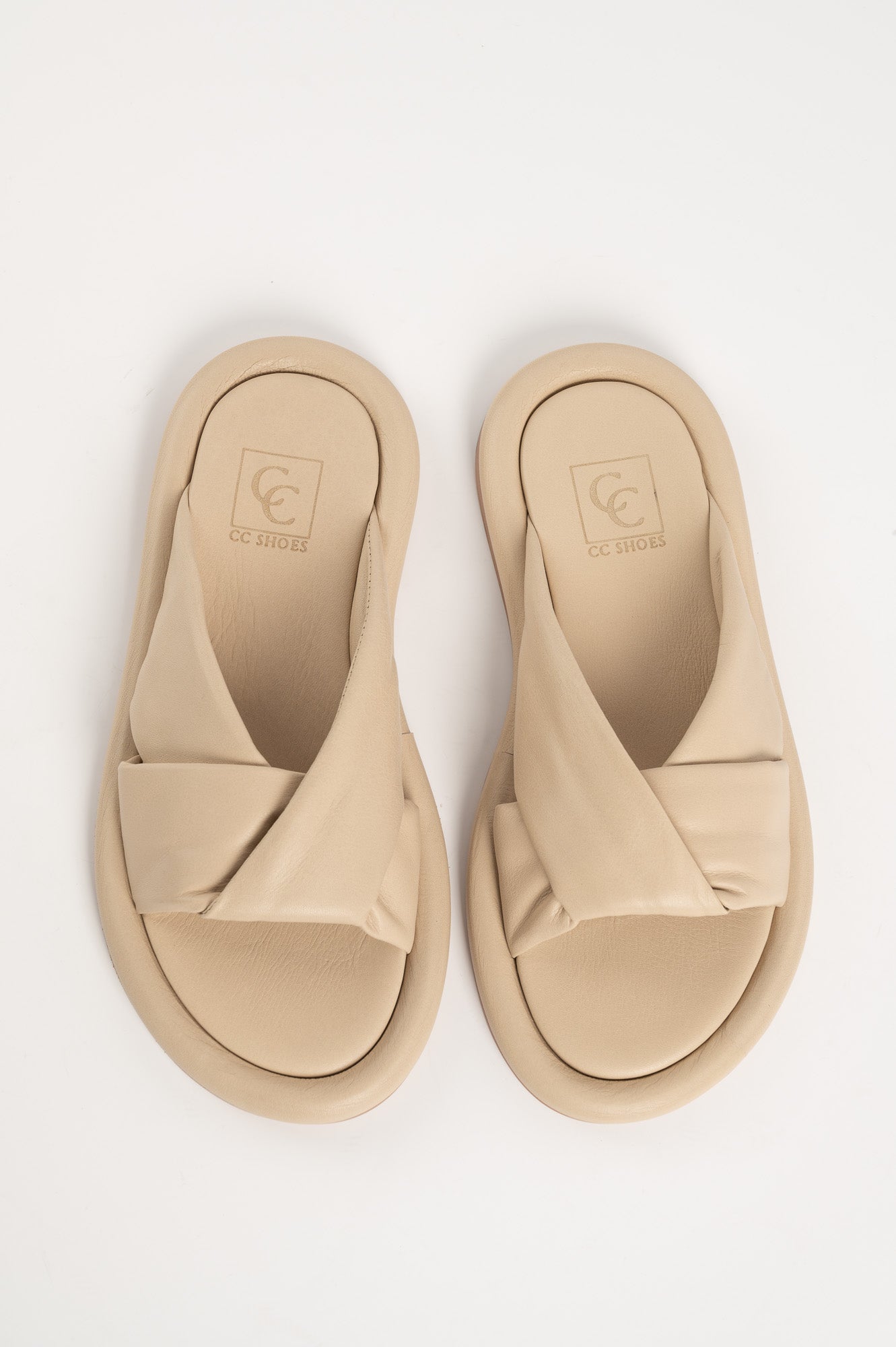 Sandal Terenzia | Sand Nappa Leather