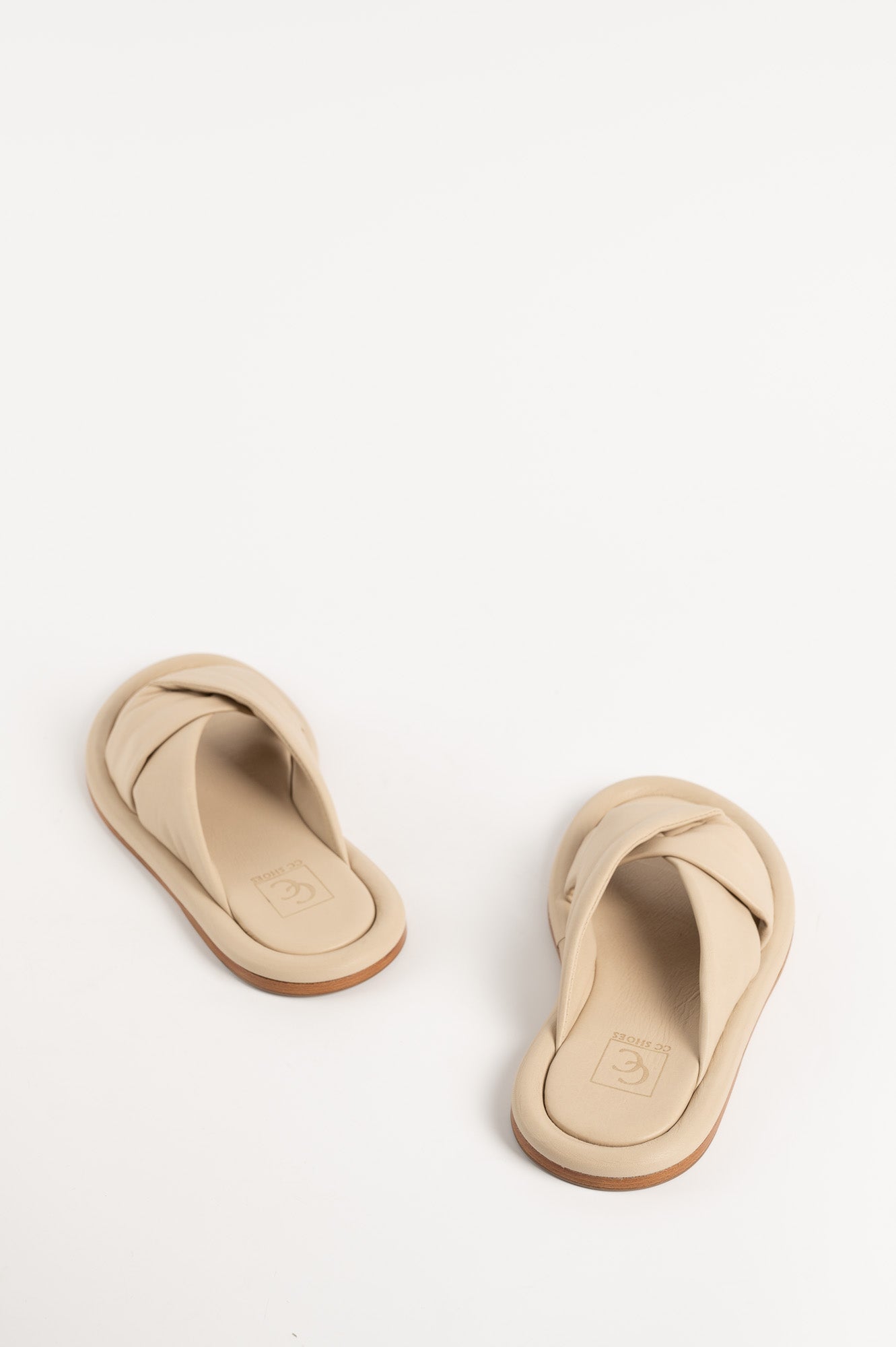 Sandal Terenzia | Sand Nappa Leather