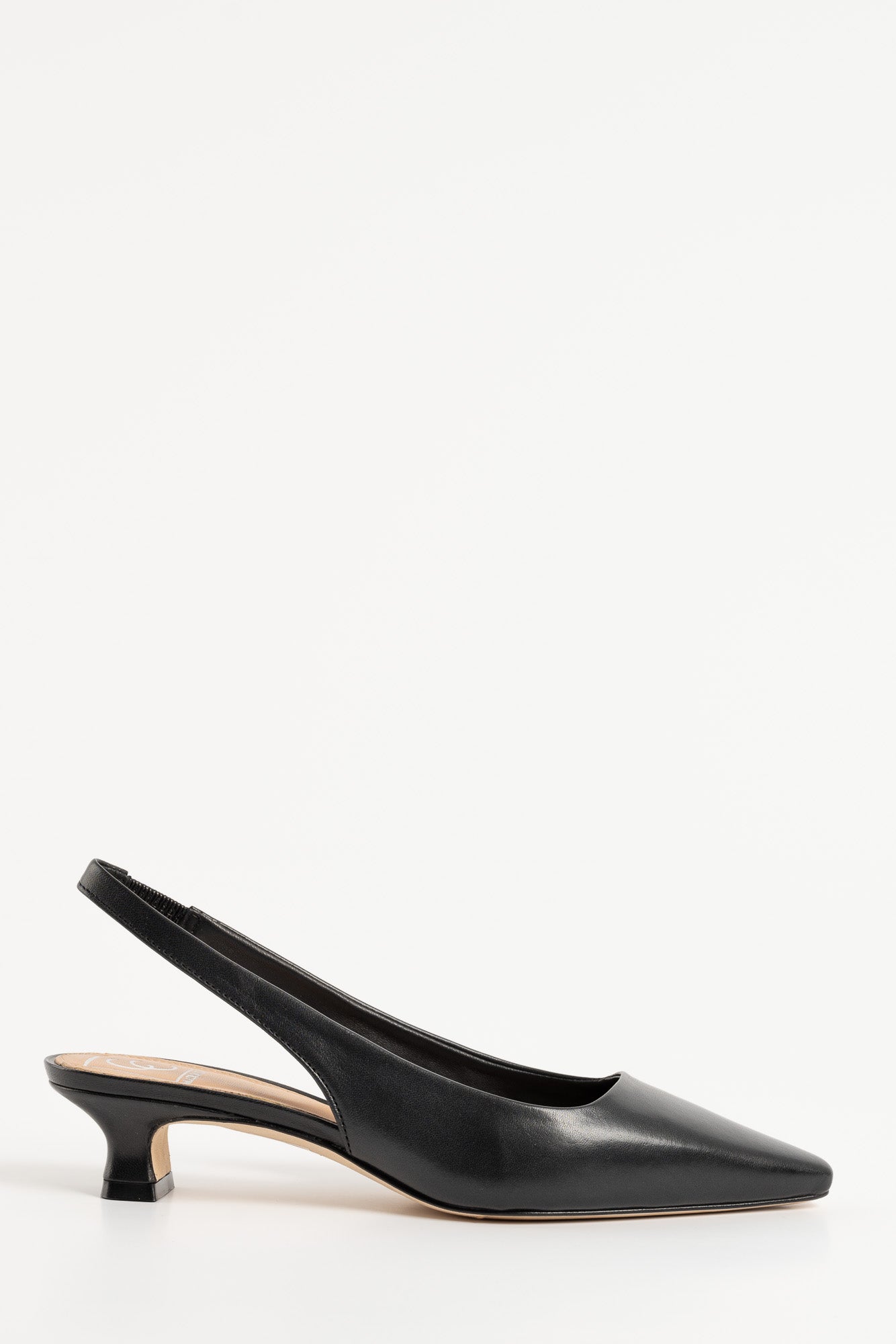 Slingback Pump Bria | Black Nappa Leather
