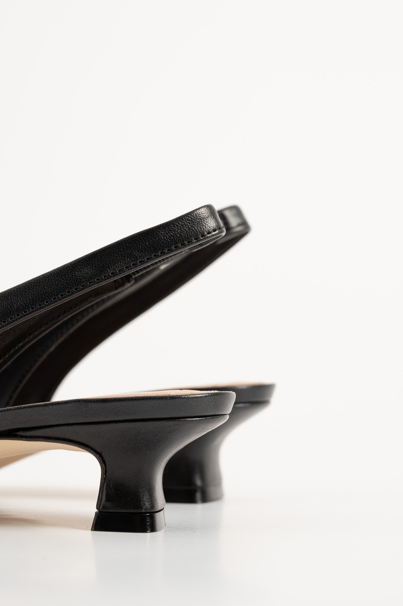 Slingback Pump Bria | Black Nappa Leather