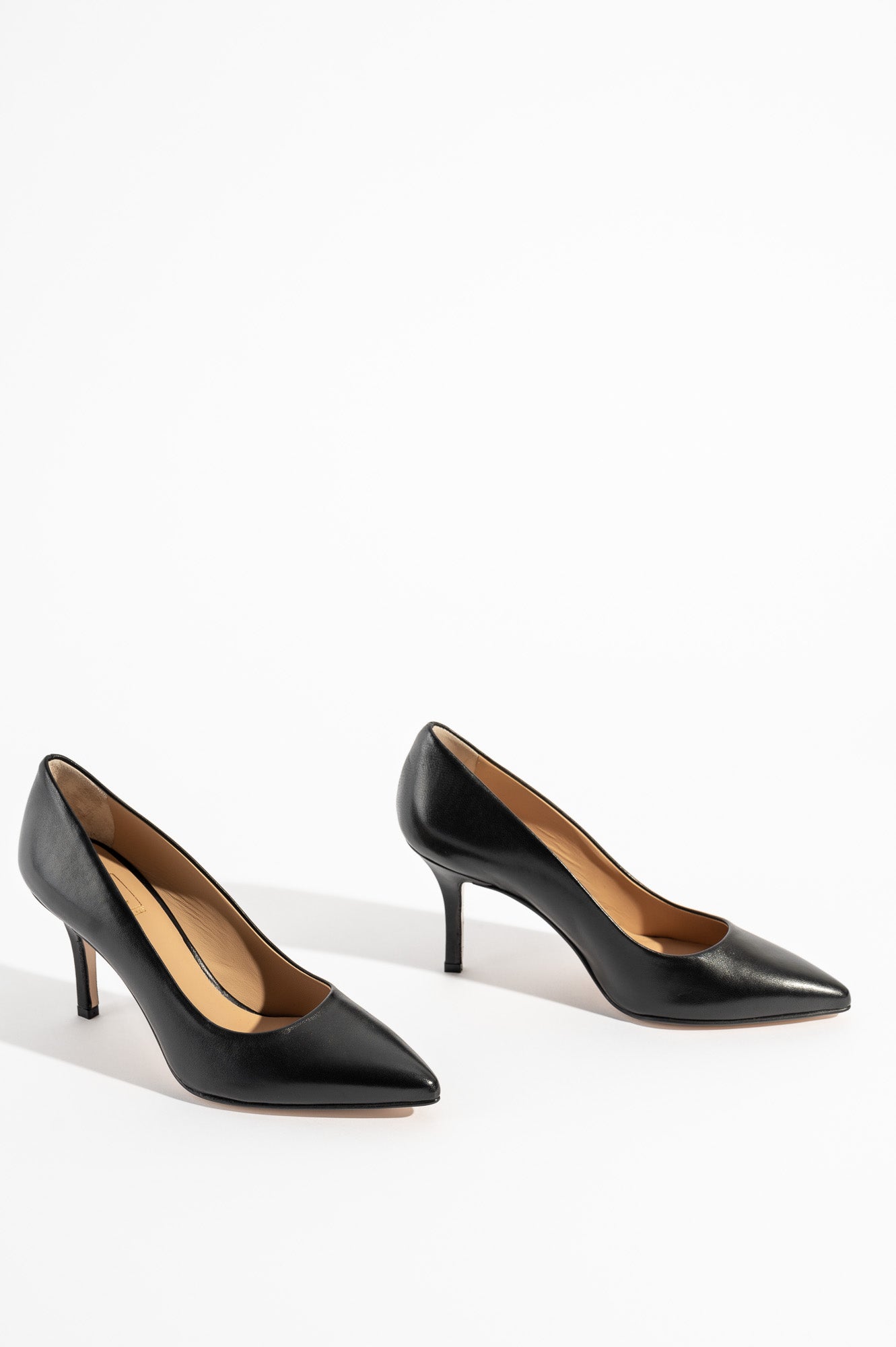 Classic Pump Stiletto 8cm | Black Nappa Leather