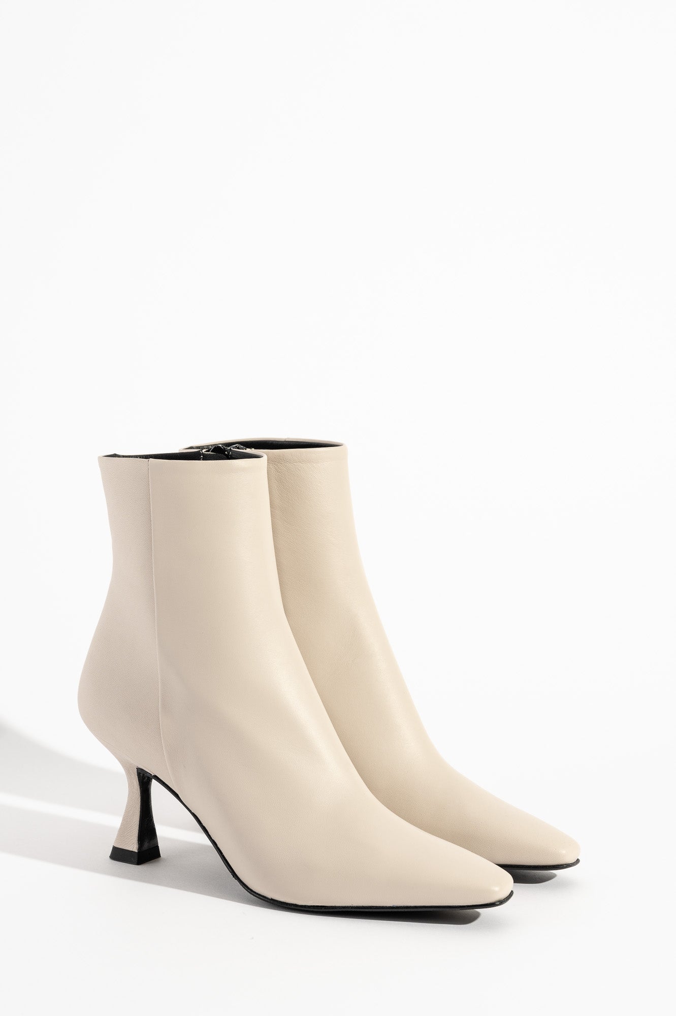 Ankle Boot Clara | Off-White Leather