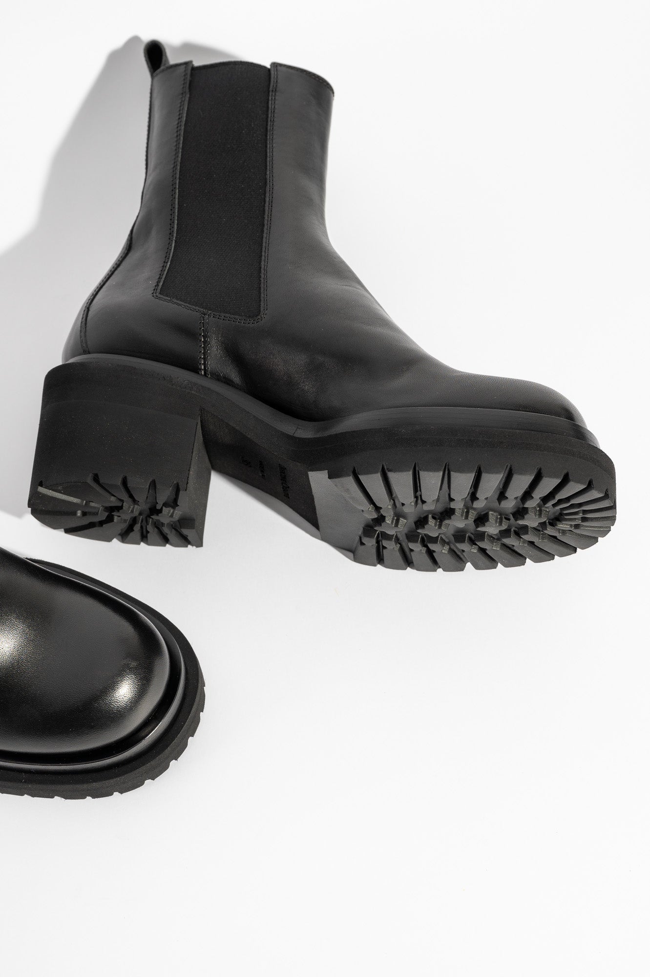 Combat Boot Unique | Noble Black Calf Leather
