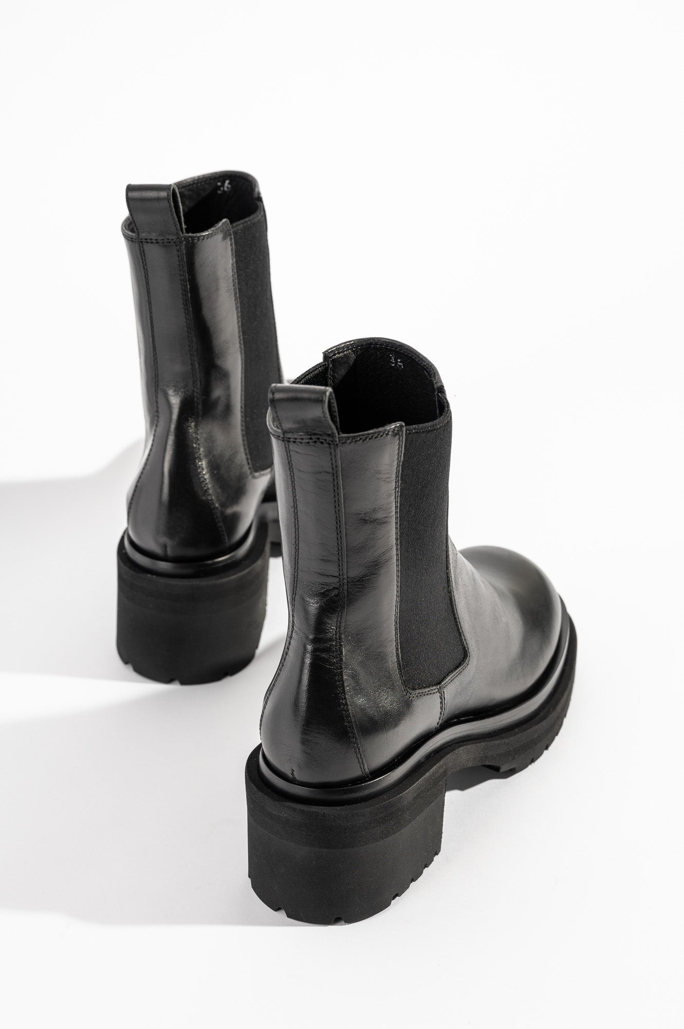 Combat Boot Unique | Noble Black Calf Leather