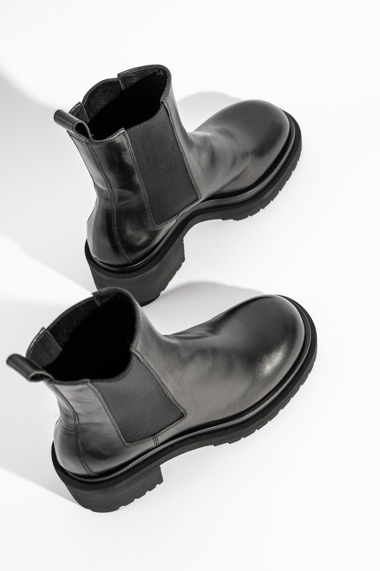 Combat Boot Unique | Noble Black Calf Leather