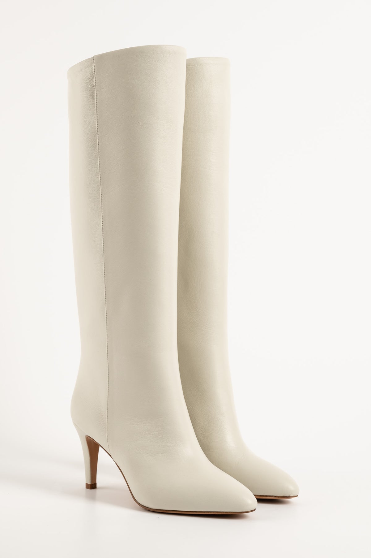 High Boot Stella | White Nappa Leather