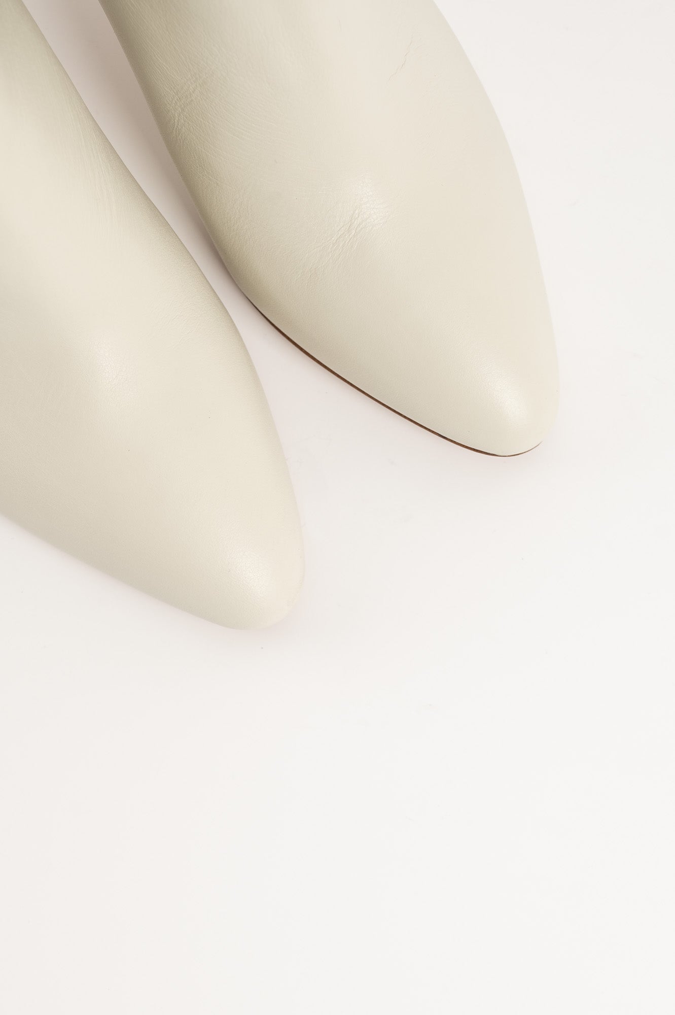 High Boot Stella | White Nappa Leather