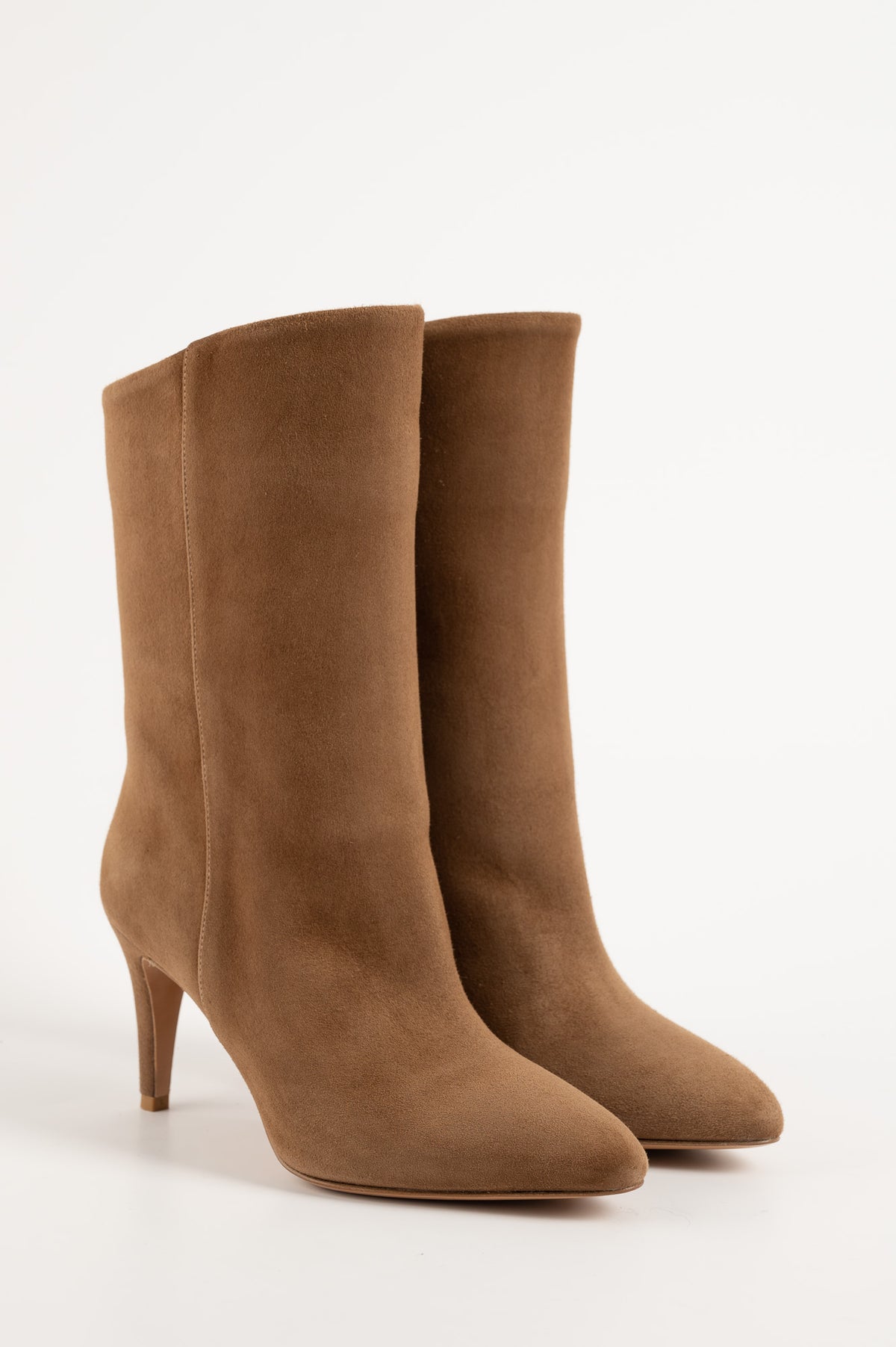 Ankle Boot Sasha | Camel Brown Suede