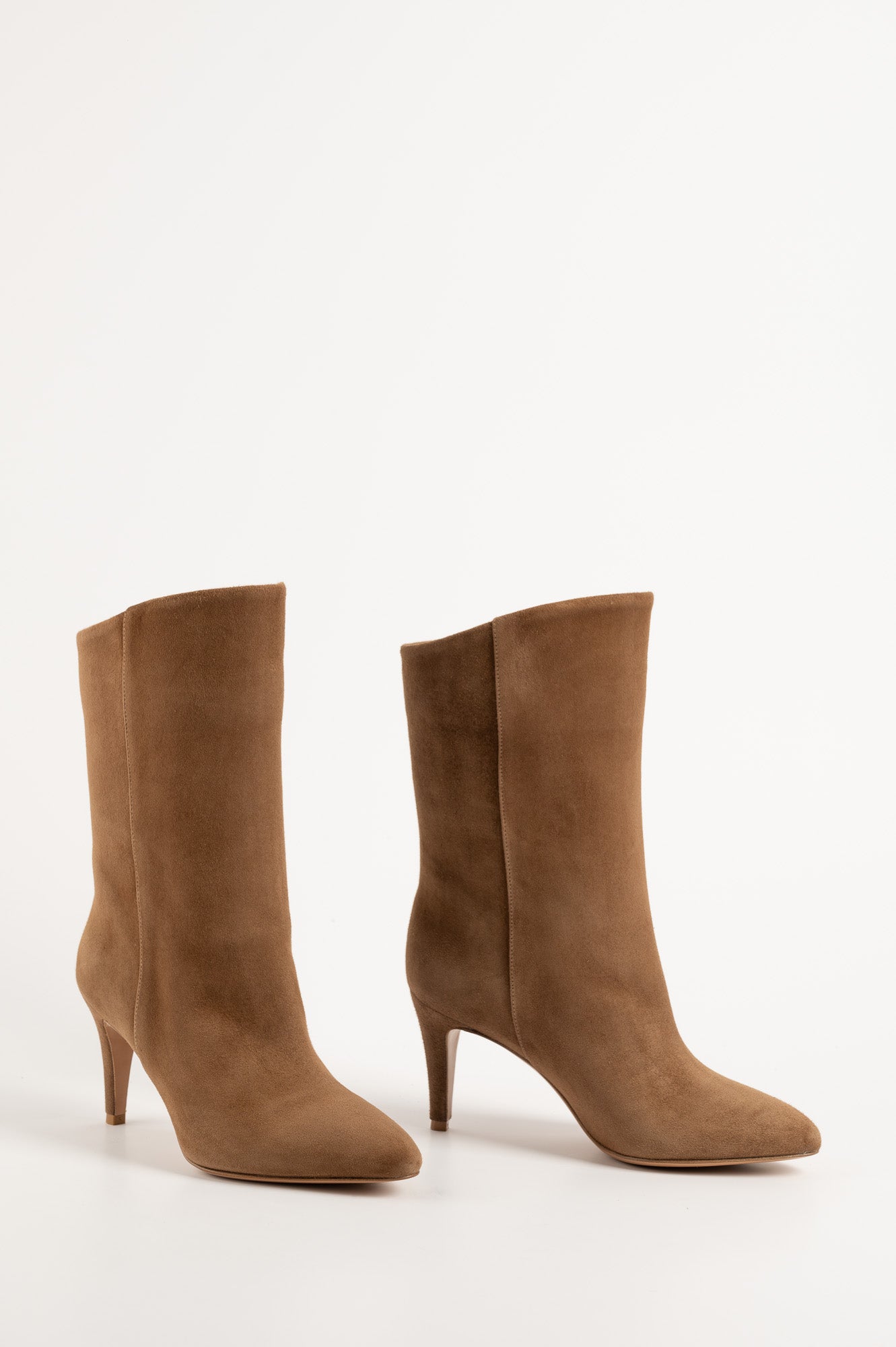 Ankle Boot Sasha | Camel Brown Suede