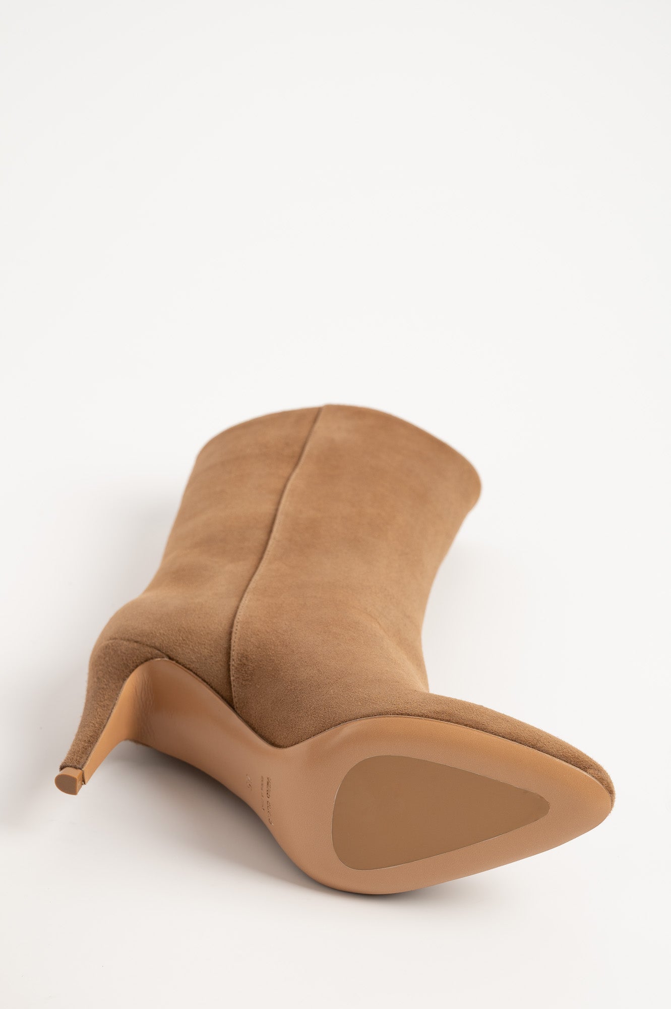Ankle Boot Sasha | Camel Brown Suede