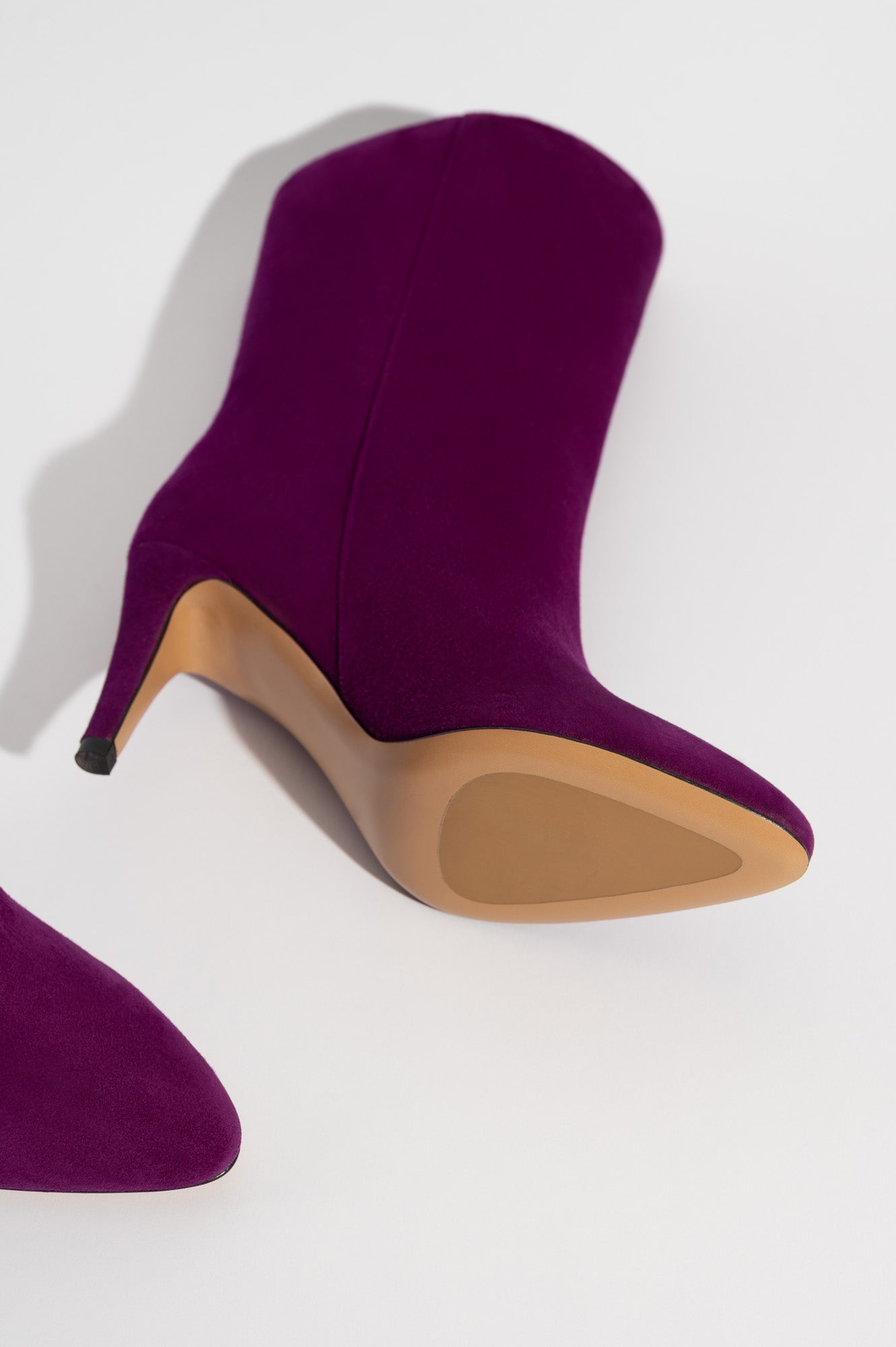 Ankle Boot Sasha | Fuchsia Suede