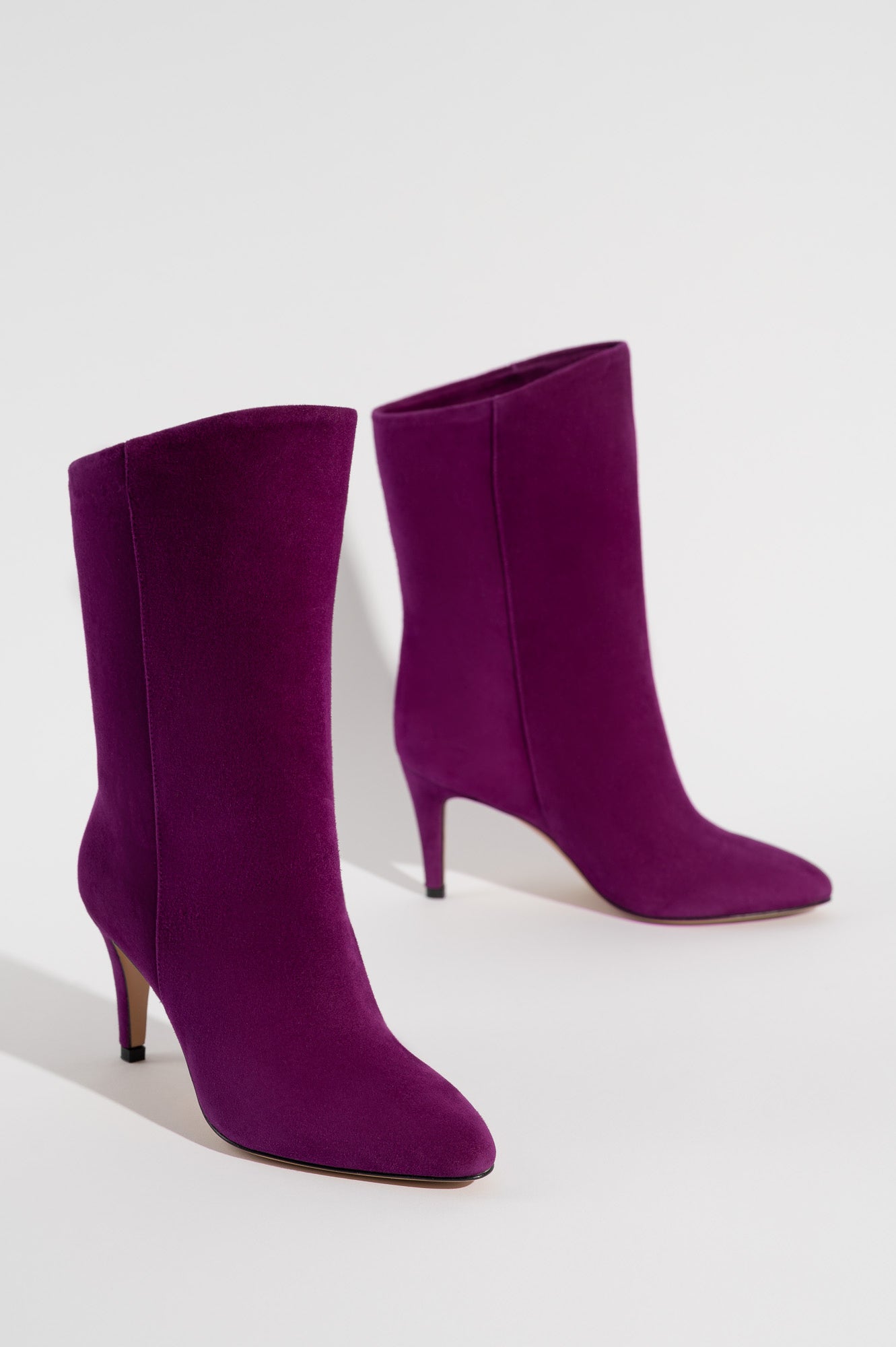 Ankle Boot Sasha | Fuchsia Suede