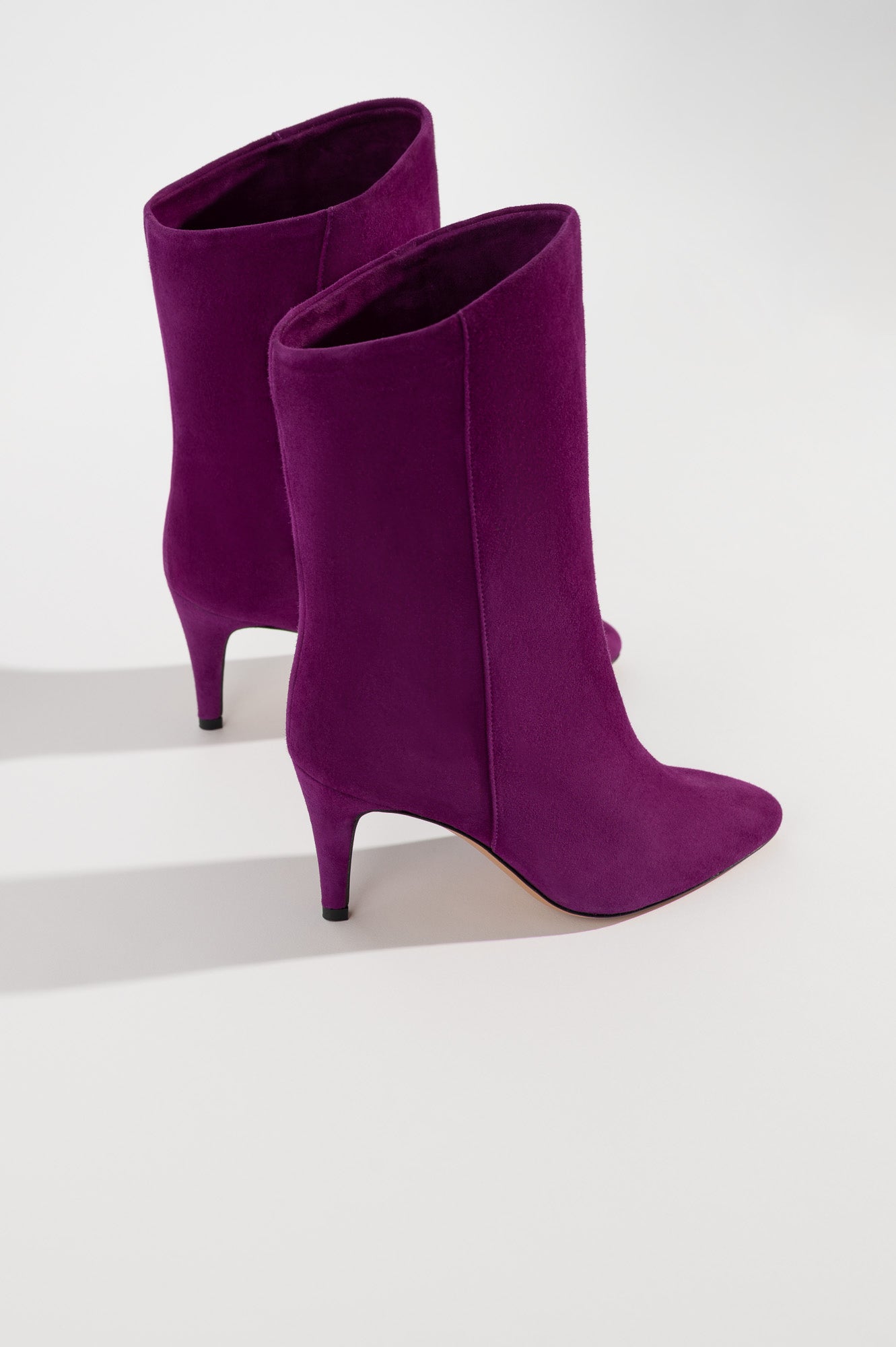 Ankle Boot Sasha | Fuchsia Suede