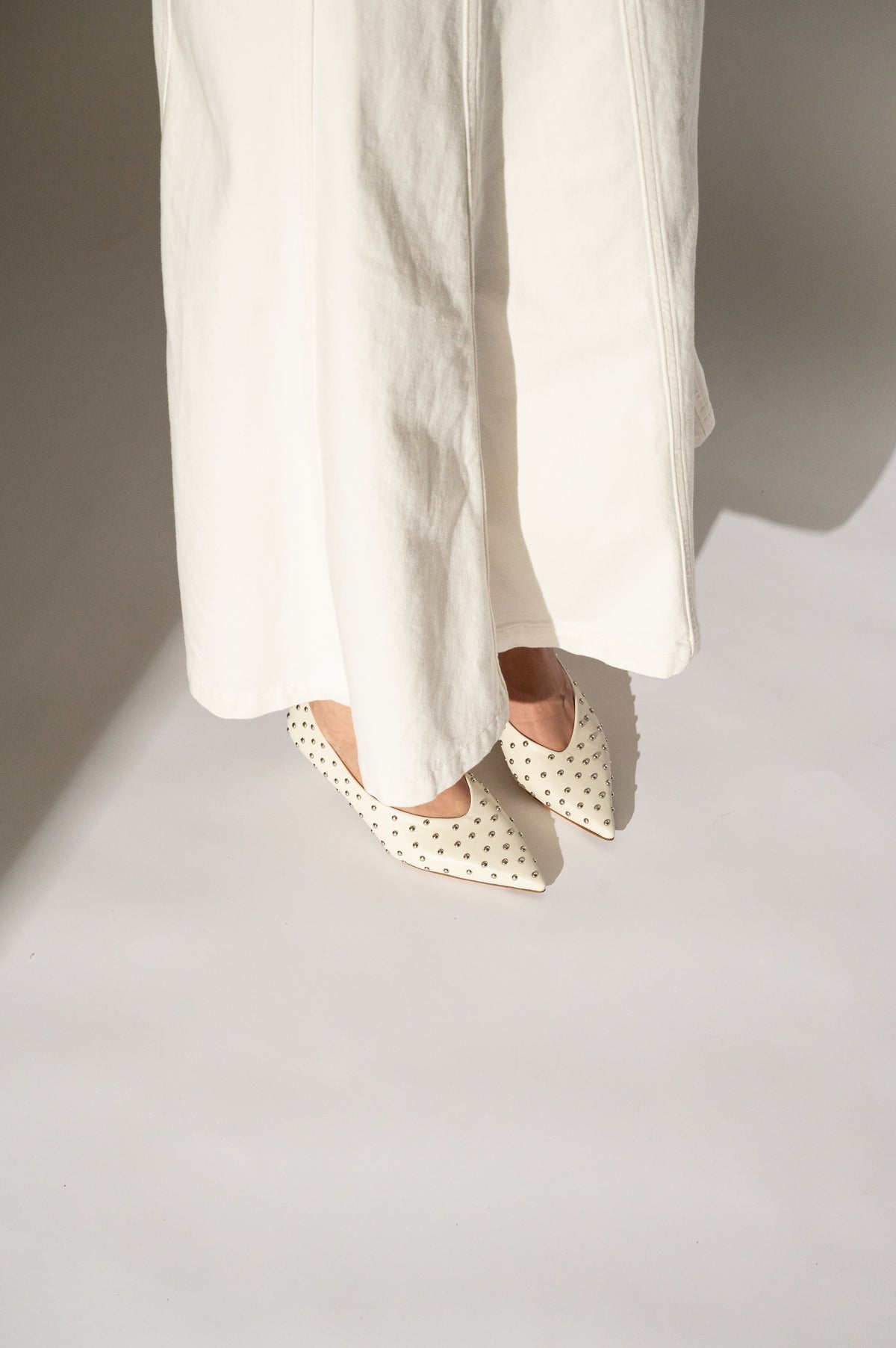 Pump Enigma 057 | White Leather