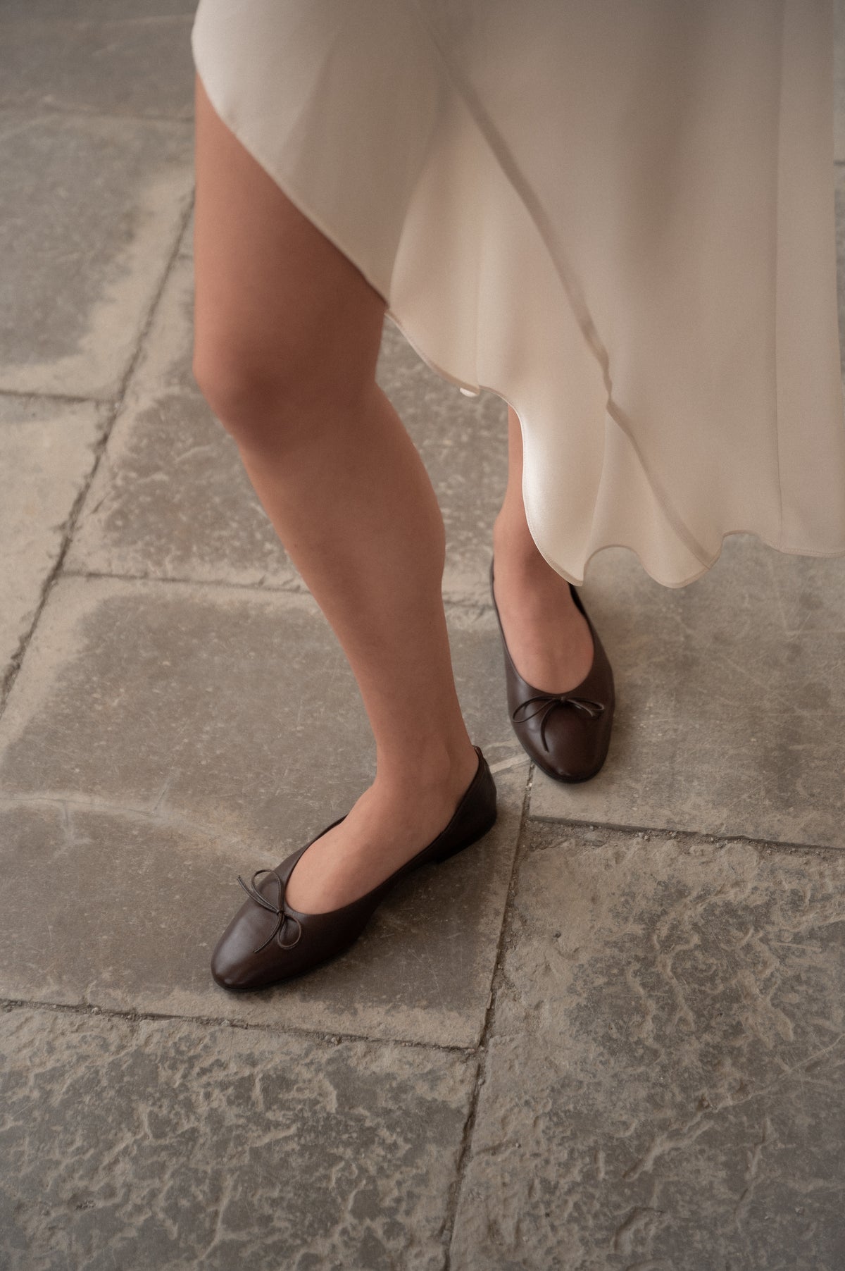 Ballet Flat Giorgia 450 | Brown Nappa Leather