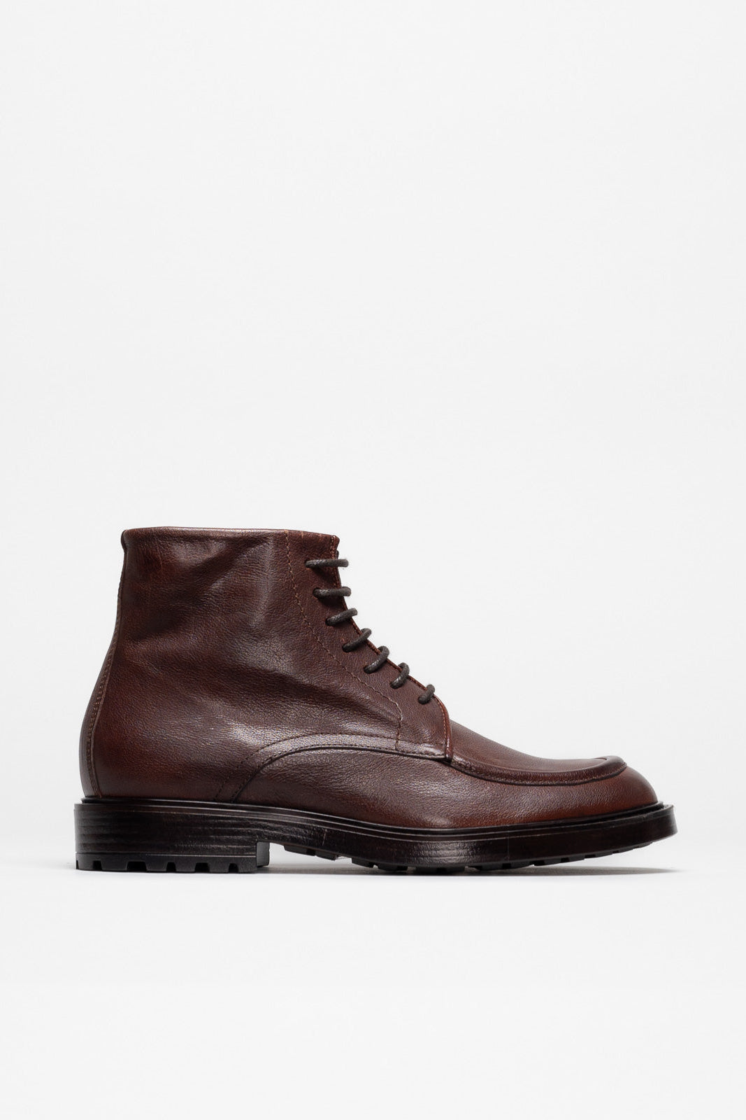 Men's Lace-Up Boot Gustavo | Maple Brown Buffalo Leather