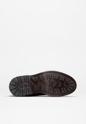 Men's Lace-Up Boot Gustavo | Maple Brown Buffalo Leather