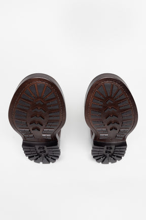 Men's Lace-Up Boot Gustavo | Maple Brown Buffalo Leather