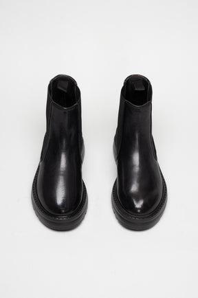 Men's Chelsea Boot Clip | Black Buffalo Leather