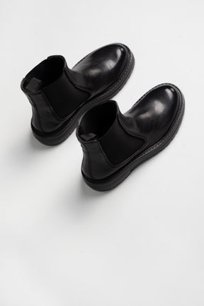 Men's Chelsea Boot Clip | Black Buffalo Leather