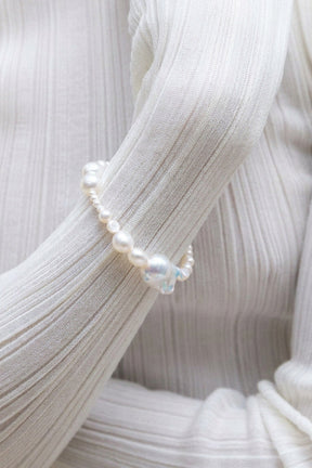 Tide Pearl Bracelet | Sterling Silver