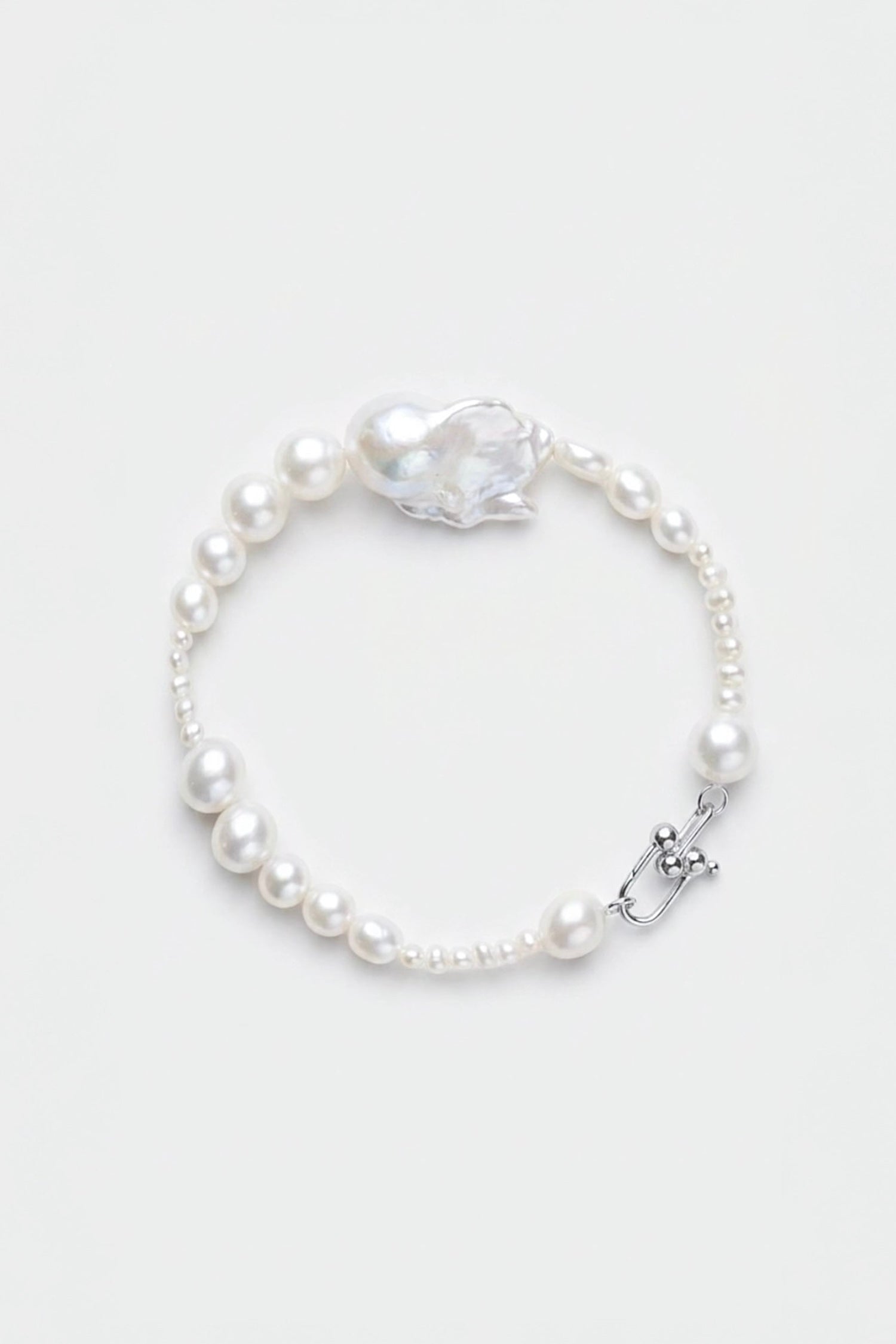 Tide Pearl Bracelet | Sterling Silver