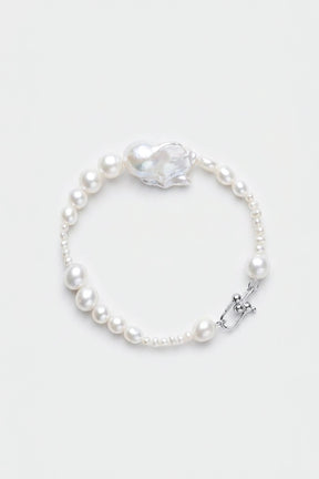 Tide Pearl Bracelet | Sterling Silver