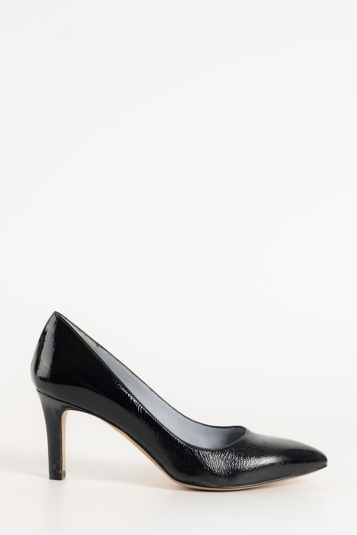 Pump Elle 015 | Mörkblått Lackat Skinn