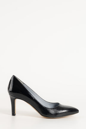 Pump Elle 015 | Mörkblått Lackat Skinn