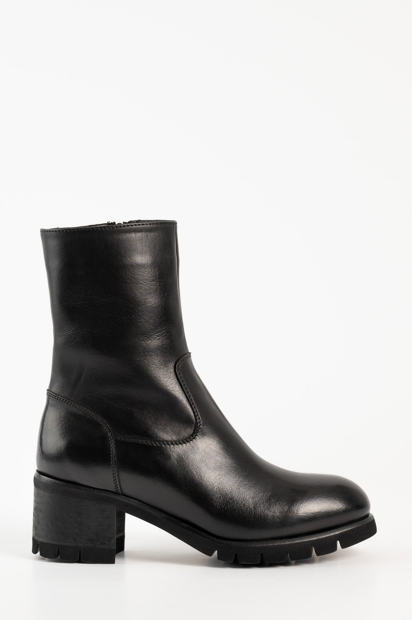 Warm Lined Boot Allegra 452 | Black Leather