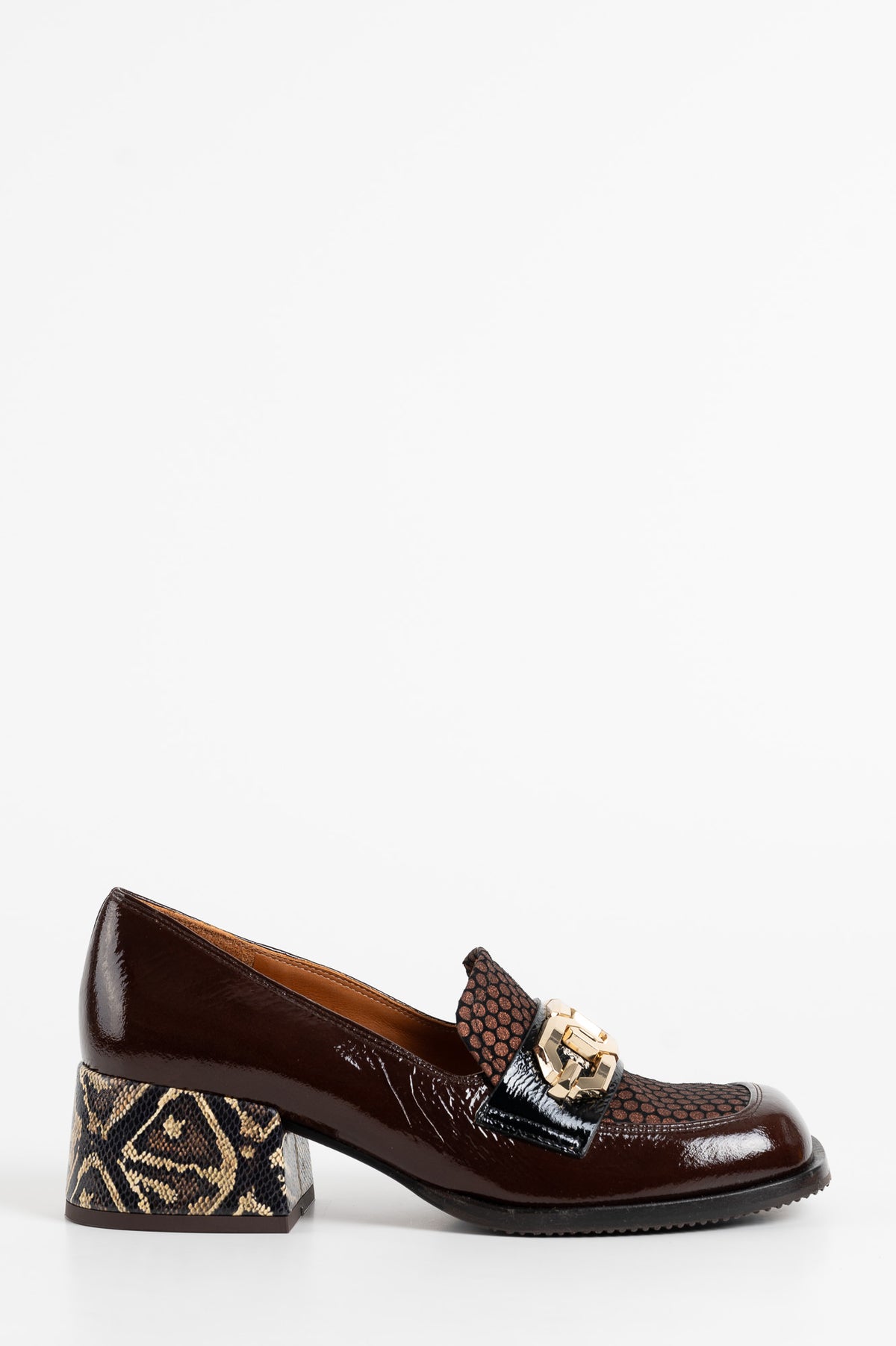 Loafer Boal 045 | Brown Patent Nappa Leather