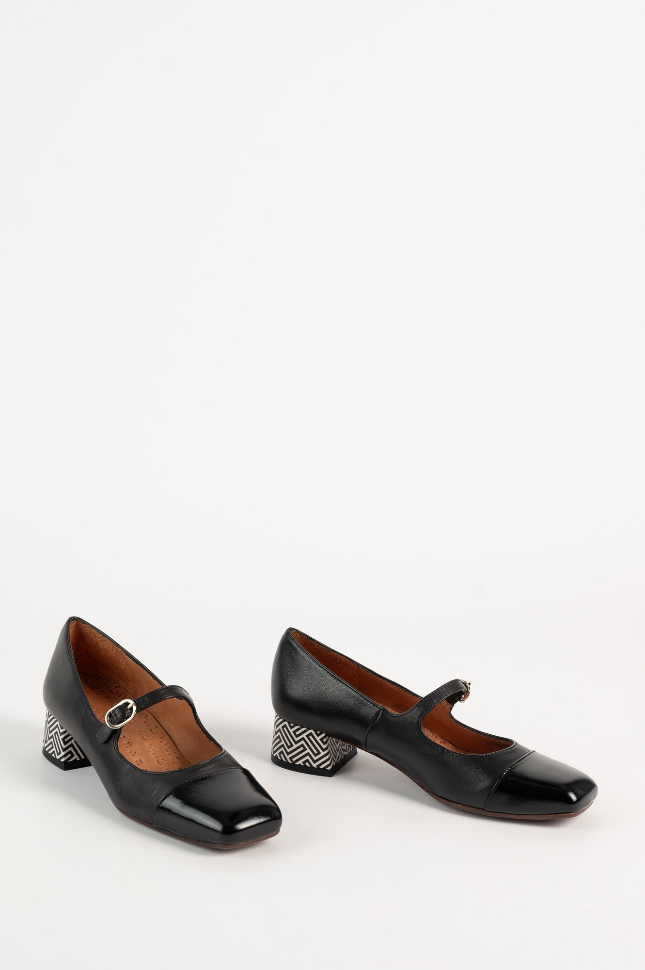 Mary Jane Pump Regia 072 | Svart Skinn